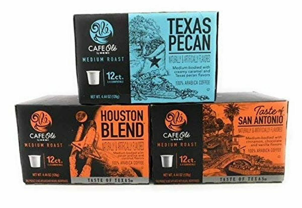 Cafe Ole Taste of Texas Gourmet Coffee K Cups Gift Assortment, 12ct. 36 Cups KUVQXV_3ZL8 Cafe Ole Taste of Texas Gourmet Coffee K Cups Gift Assortment, 12ct. 36 Cups KUVQXV_3ZL8