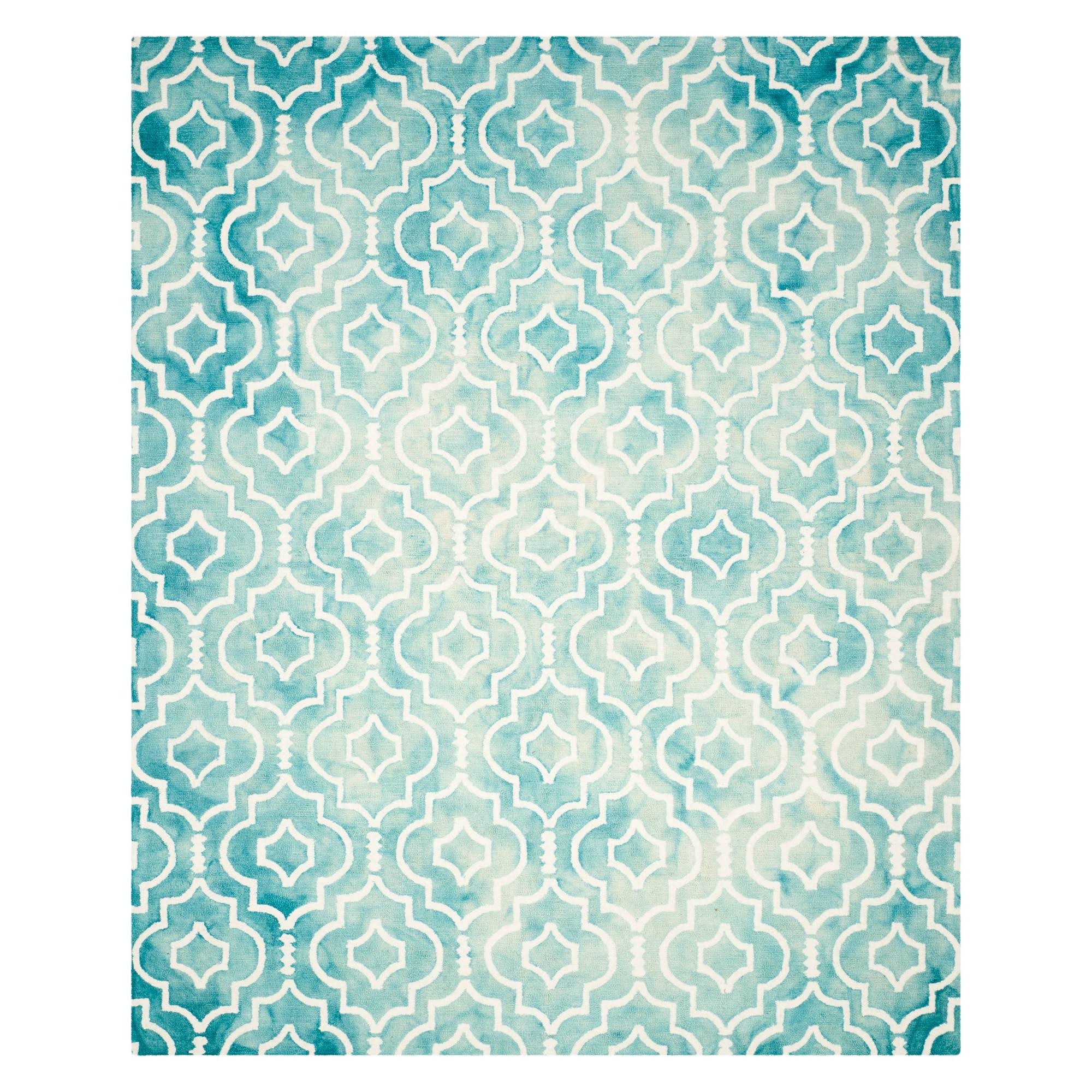 Safavieh 9' x 12' Dip Dye DDY538D Turquoise / Ivory 2GVGYB_0Q7L Safavieh 9' x 12' Dip Dye DDY538D Turquoise / Ivory 2GVGYB_0Q7L