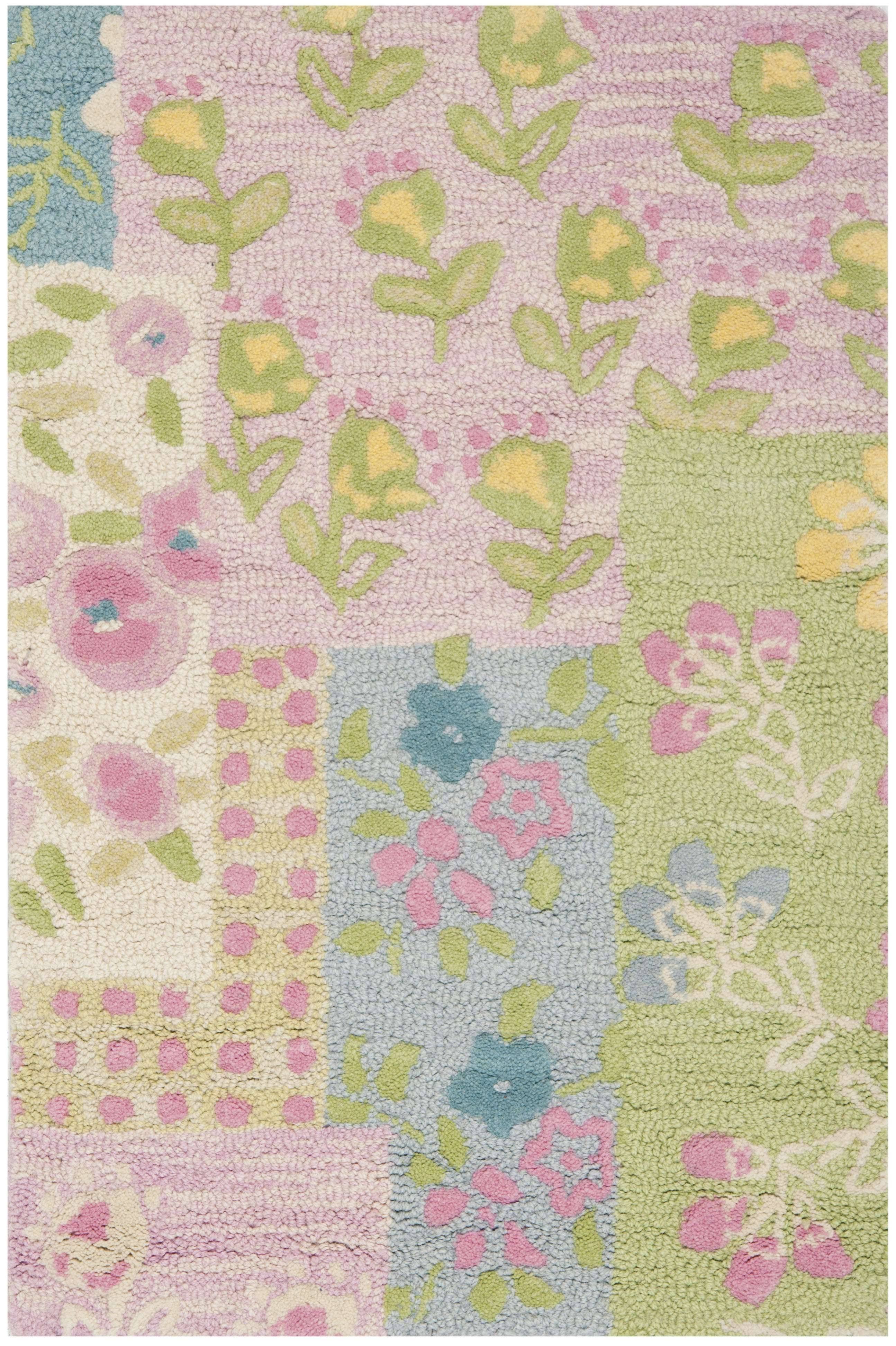 Safavieh Kids SFK321A Pink / Multi 2' x 3' Area PFDCXM_L9IE