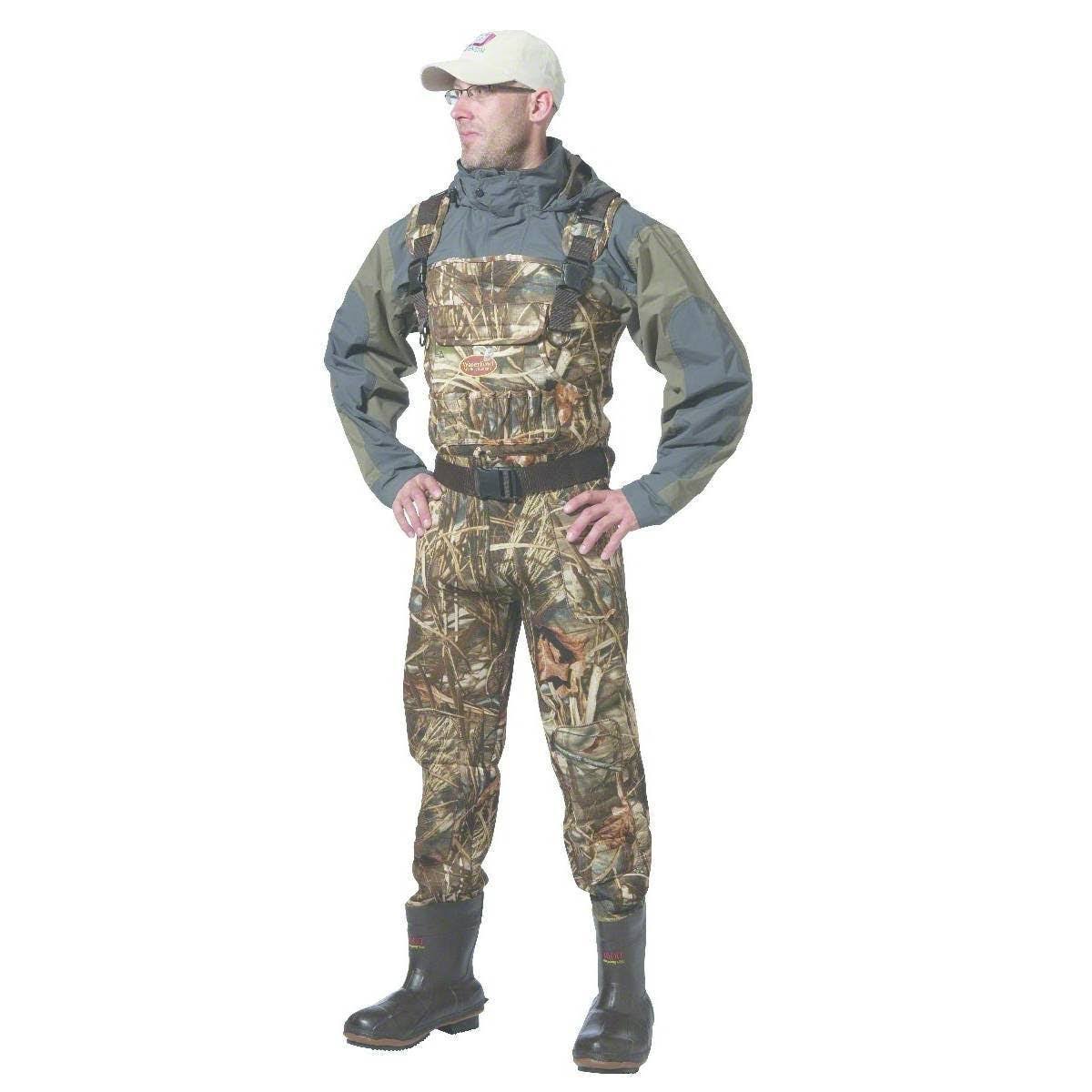 Caddis Wading Systems WFW10901W-13 3.5mm Max5 Neoprene Bootfoot Wader OBM88H_UZOV