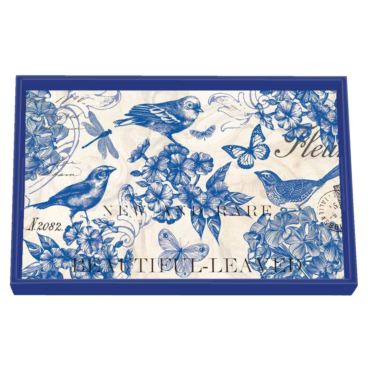 Michel Design Works - Indigo Cotton - Decoupage Wooden Vanity 8PT1QG_3ODT