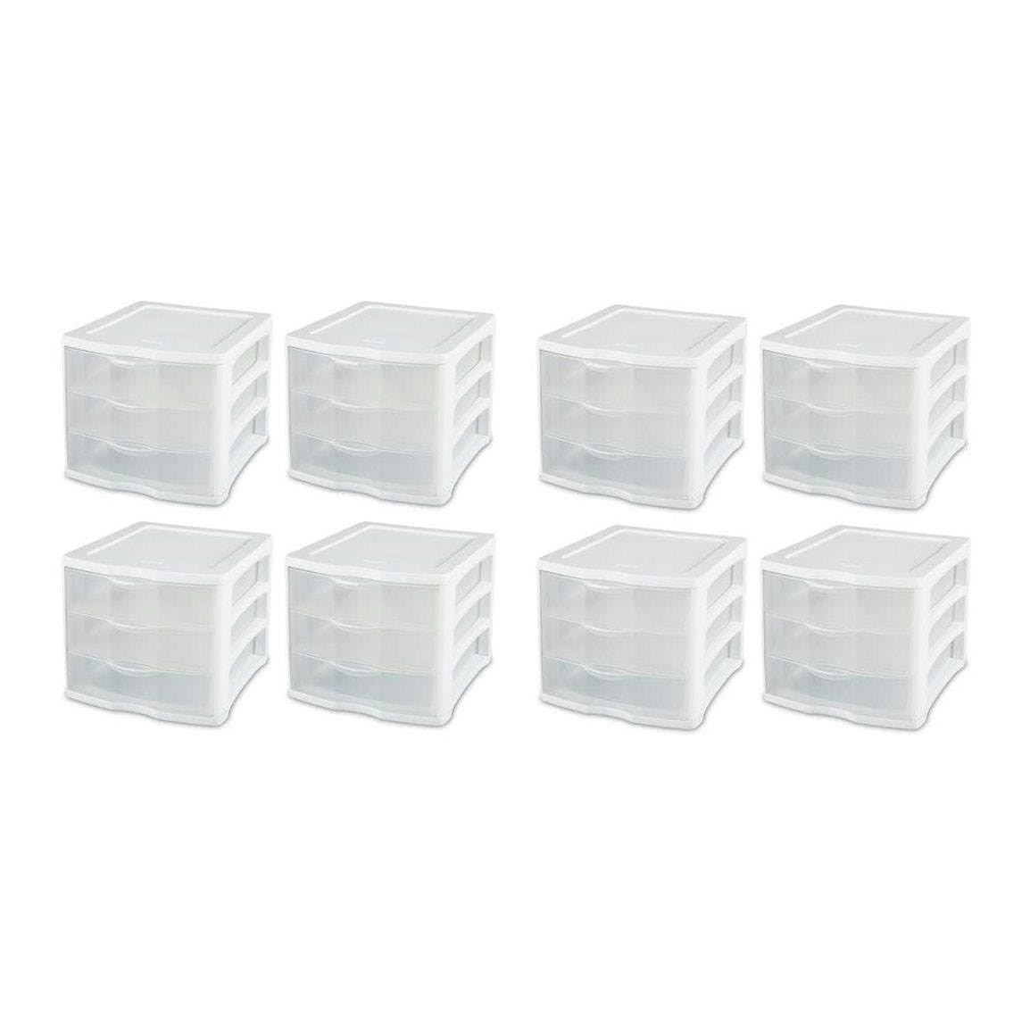 Sterilite Clearview Compact Portable 3 Drawer Storage Organizer Cabinet 8 DQFTBJ_VJVW Sterilite Clearview Compact Portable 3 Drawer Storage Organizer Cabinet 8 DQFTBJ_VJVW