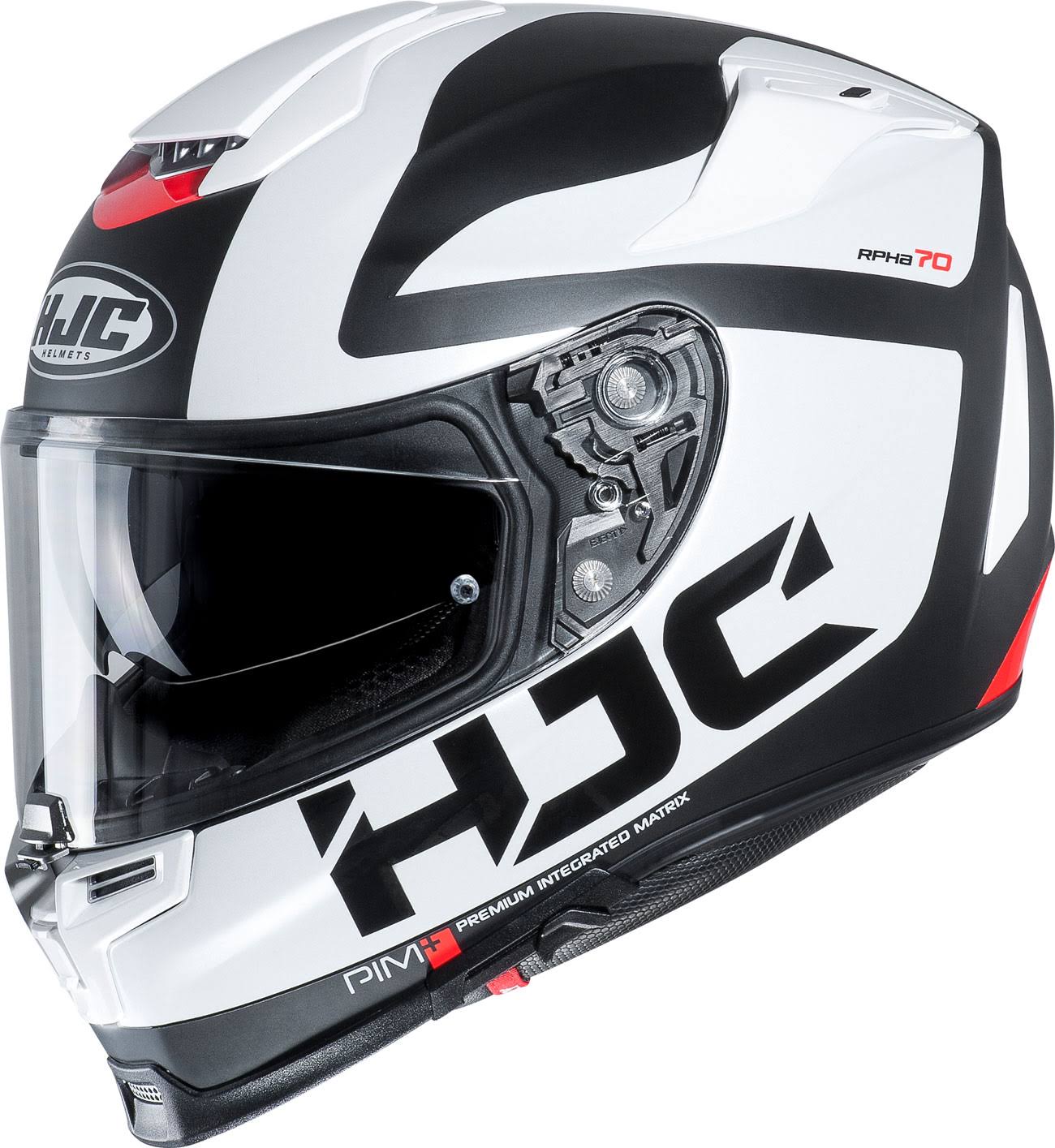 HJC RPHA 70 Balius Helmet, black-white, Size GMXZFH_KKIG