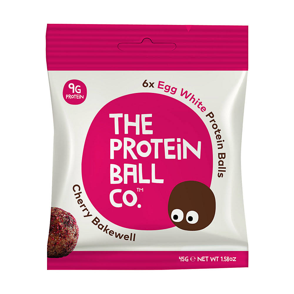 The Protein Ball Co Cherry Bakewell Protein Balls 45g (10 minimum) VHZNGZ_MRCR The Protein Ball Co Cherry Bakewell Protein Balls 45g (10 minimum) VHZNGZ_MRCR