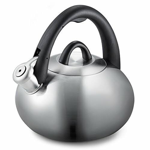 Calphalon 2-Quart Stainless Steel Tea Kettle with 187M1Z_7WK4 Calphalon 2-Quart Stainless Steel Tea Kettle with 187M1Z_7WK4