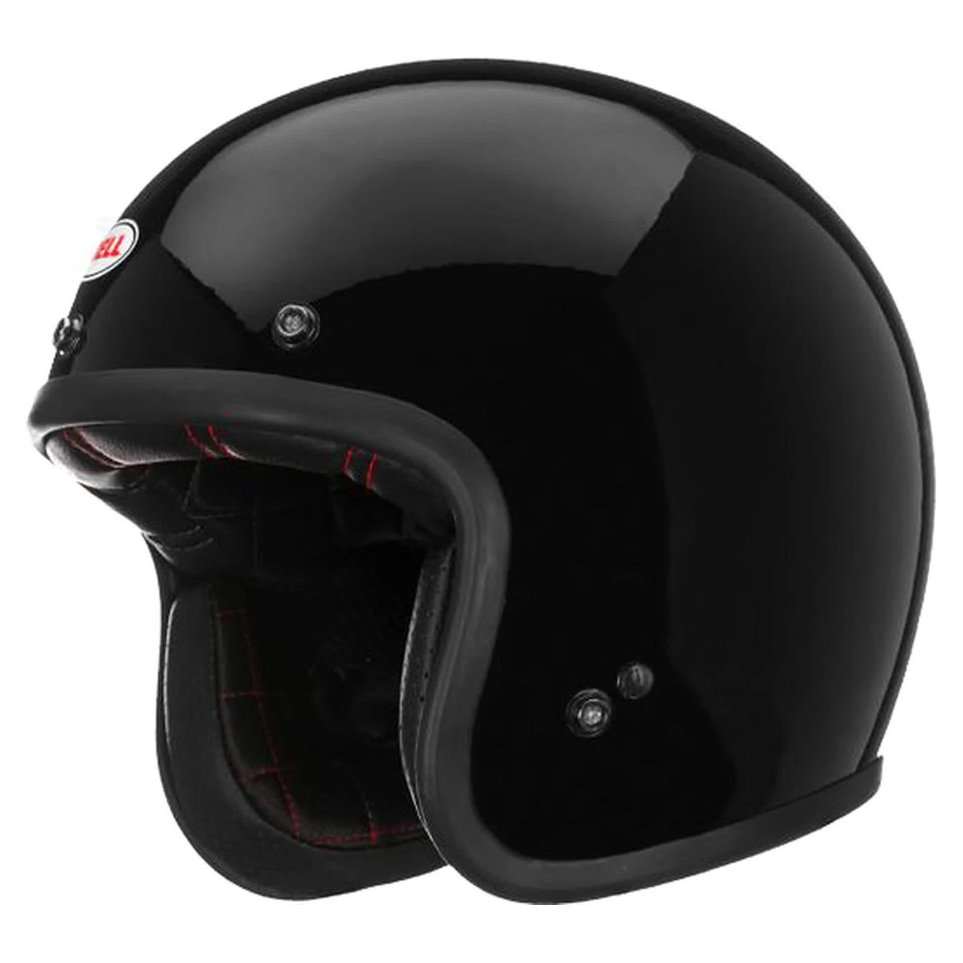 Helmet Bell Custom 500 DLX Solid Black WTASDN_WZFZ Helmet Bell Custom 500 DLX Solid Black WTASDN_WZFZ