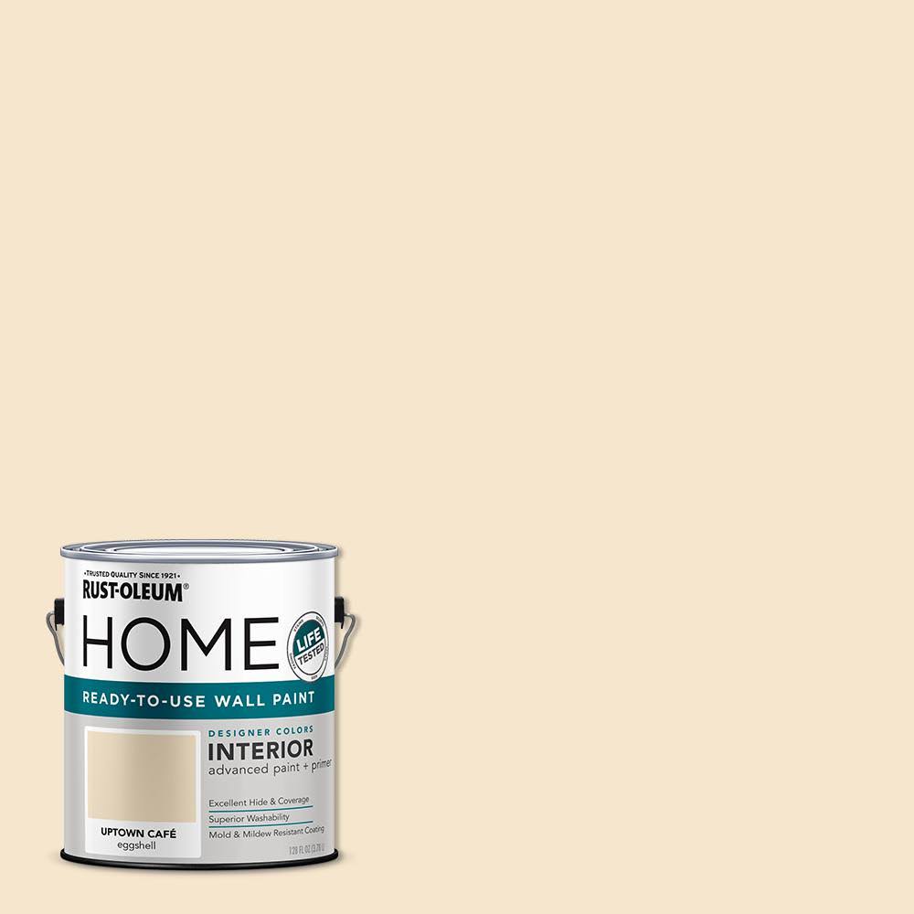 Rust-Oleum Home 1 gal. Eggshell Uptown Cafe Interior Wall Paint (2-Pack) G5EYXO_NZZV Rust-Oleum Home 1 gal. Eggshell Uptown Cafe Interior Wall Paint (2-Pack) G5EYXO_NZZV