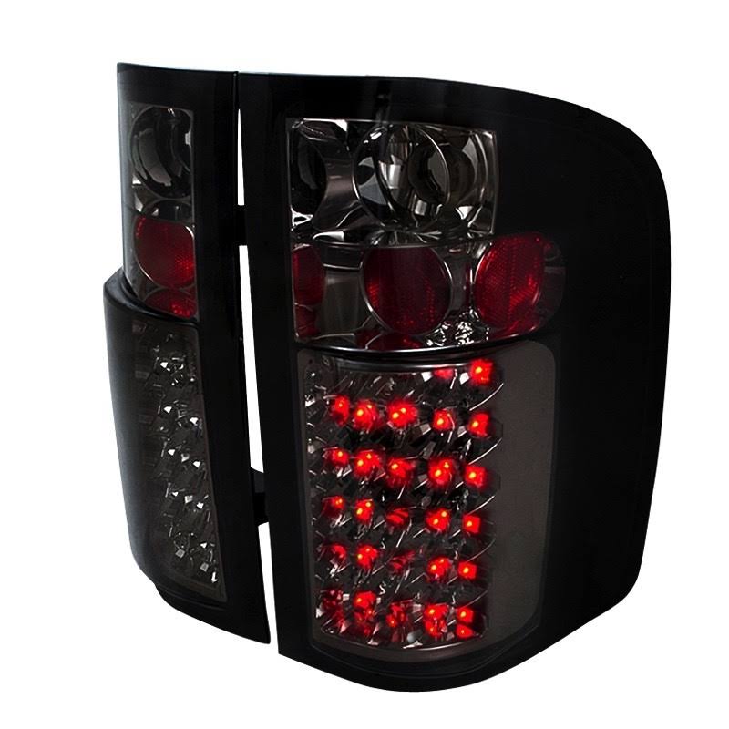 Spec-D Chevy Silverado LED Tail Lights - LT-SIV07GLED-WXQZDZ_KOGD