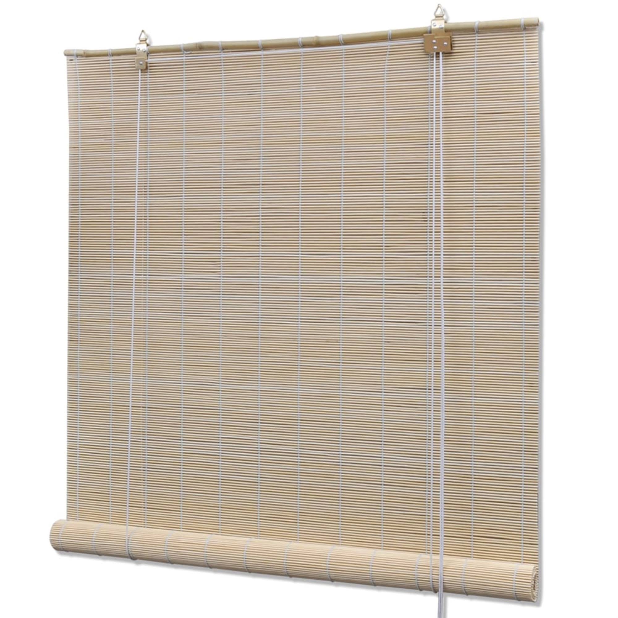 vidaXL Natural Bamboo Roller Blinds 55.GAMPTW_2FR5 vidaXL Natural Bamboo Roller Blinds 55.GAMPTW_2FR5