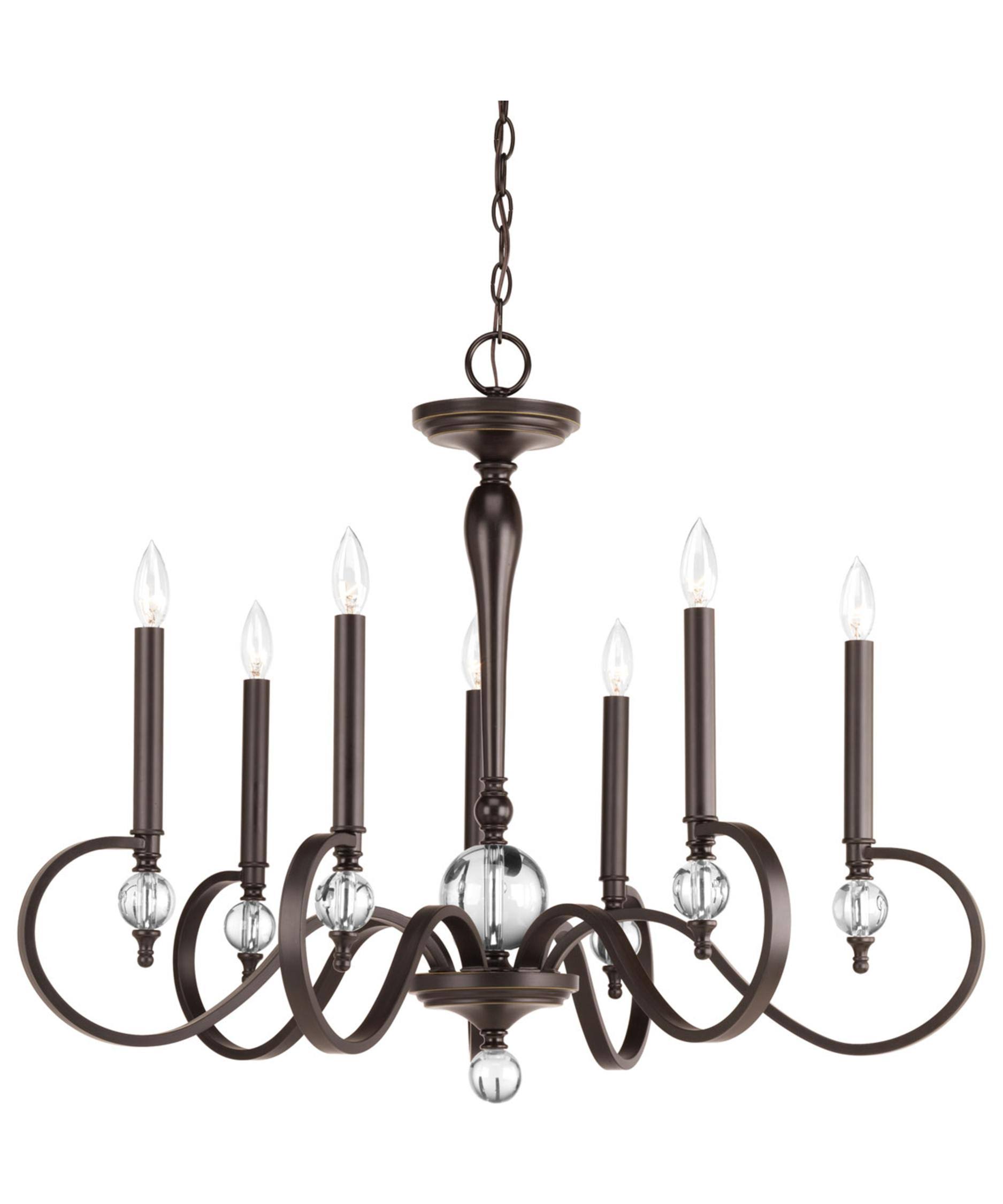 Progress Lighting P4616-20 Esteem 7-Light Chandelier Antique FZO8CX_JLY2 Progress Lighting P4616-20 Esteem 7-Light Chandelier Antique FZO8CX_JLY2