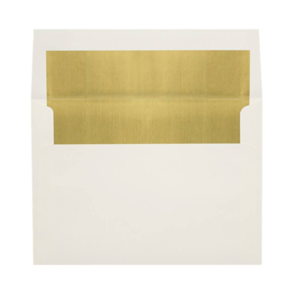 Lux Foil-Lined Invitation Envelopes A4, Peel Press Closure, Natural/Gold, Pack of 4PFVMH_CKUQ Lux Foil-Lined Invitation Envelopes A4, Peel Press Closure, Natural/Gold, Pack of 4PFVMH_CKUQ