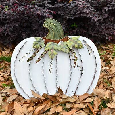 Standing Flat Pumpkin Figurine The Holiday 1YZY9I_5KTL Standing Flat Pumpkin Figurine The Holiday 1YZY9I_5KTL