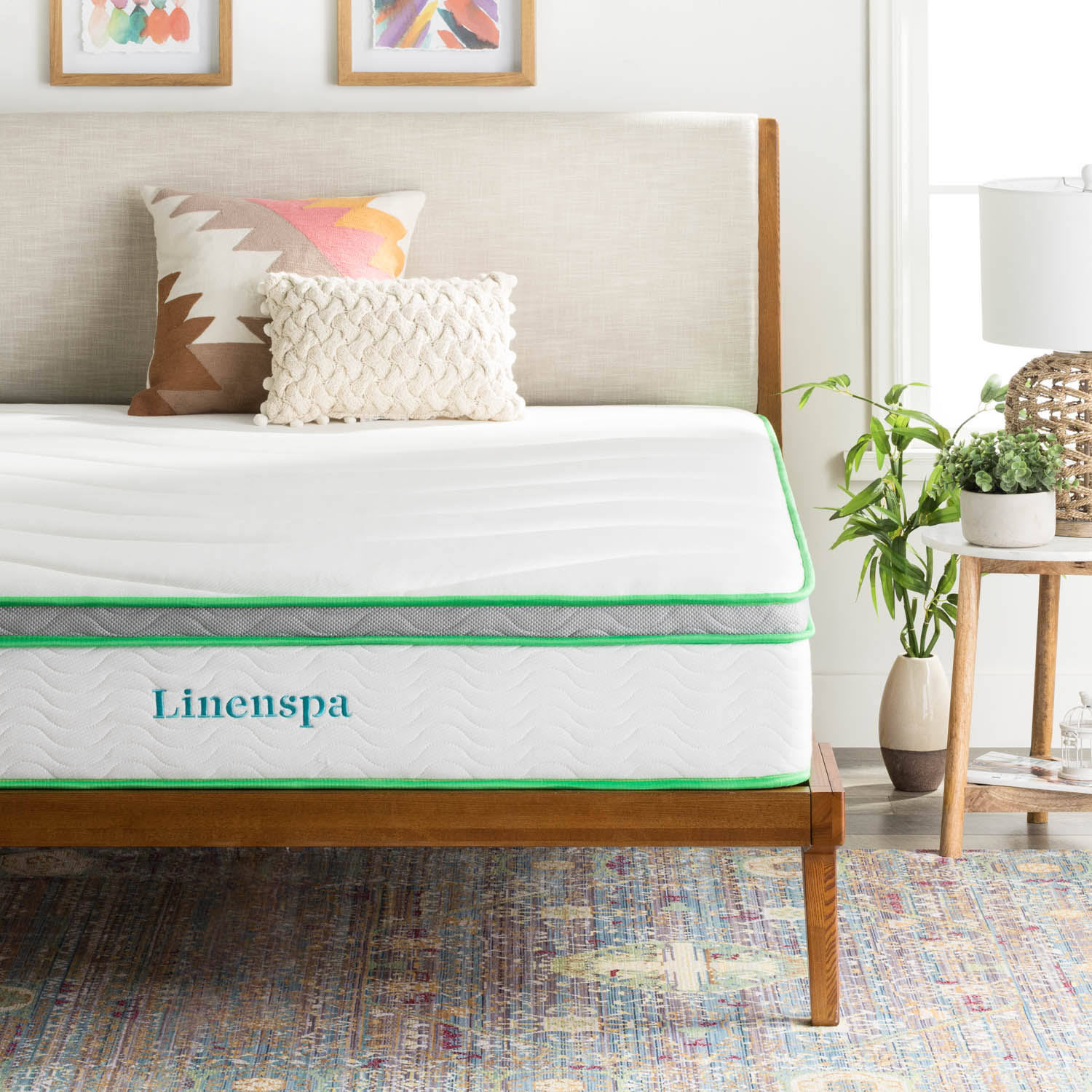 Linenspa 10 inch Latex Hybrid Mattress - Cal KK5CAD_JC9I Linenspa 10 inch Latex Hybrid Mattress - Cal KK5CAD_JC9I