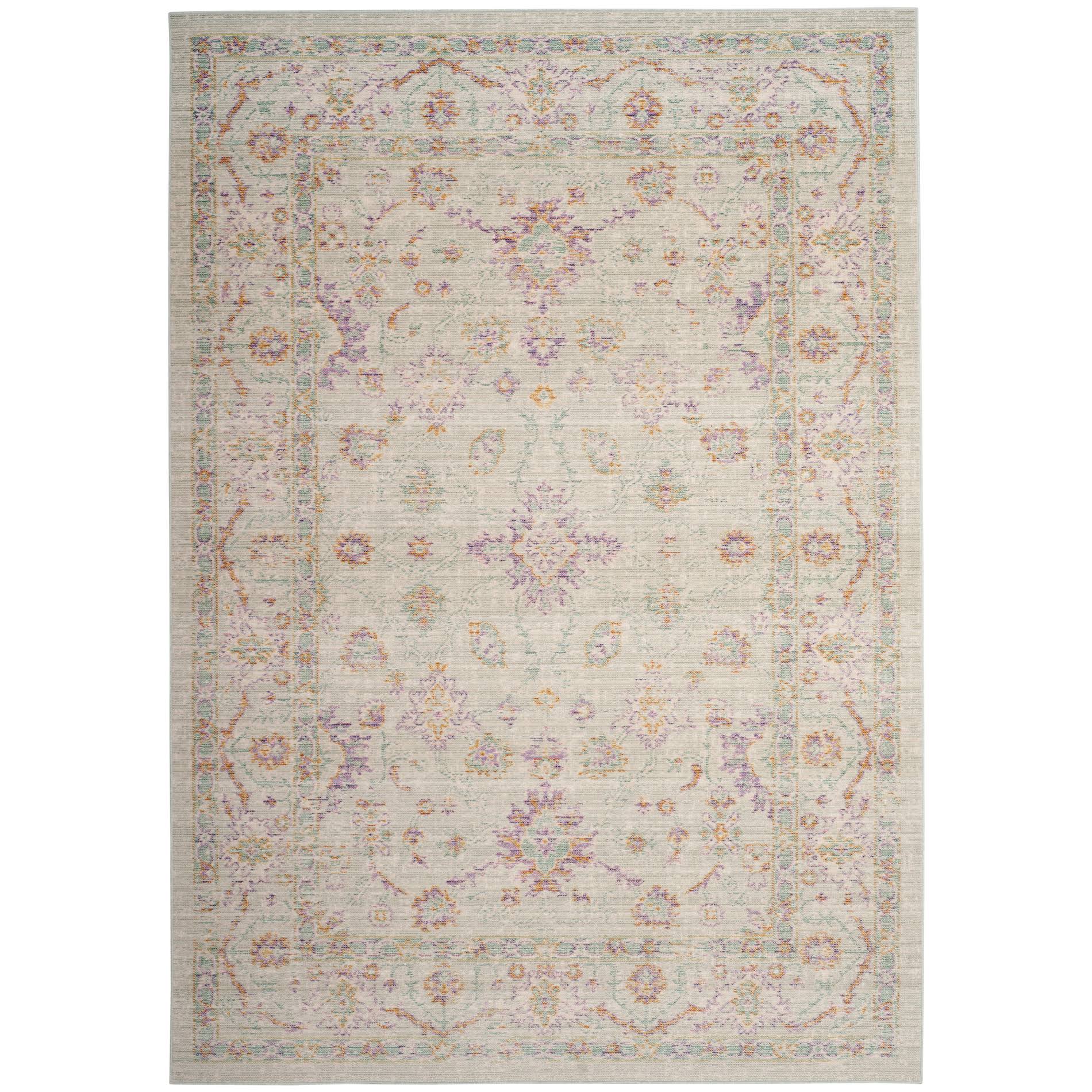 Safavieh WDS323P Windsor Seafoam / Purple Area Rug - 5' x 7' QYR6FE_UO6L