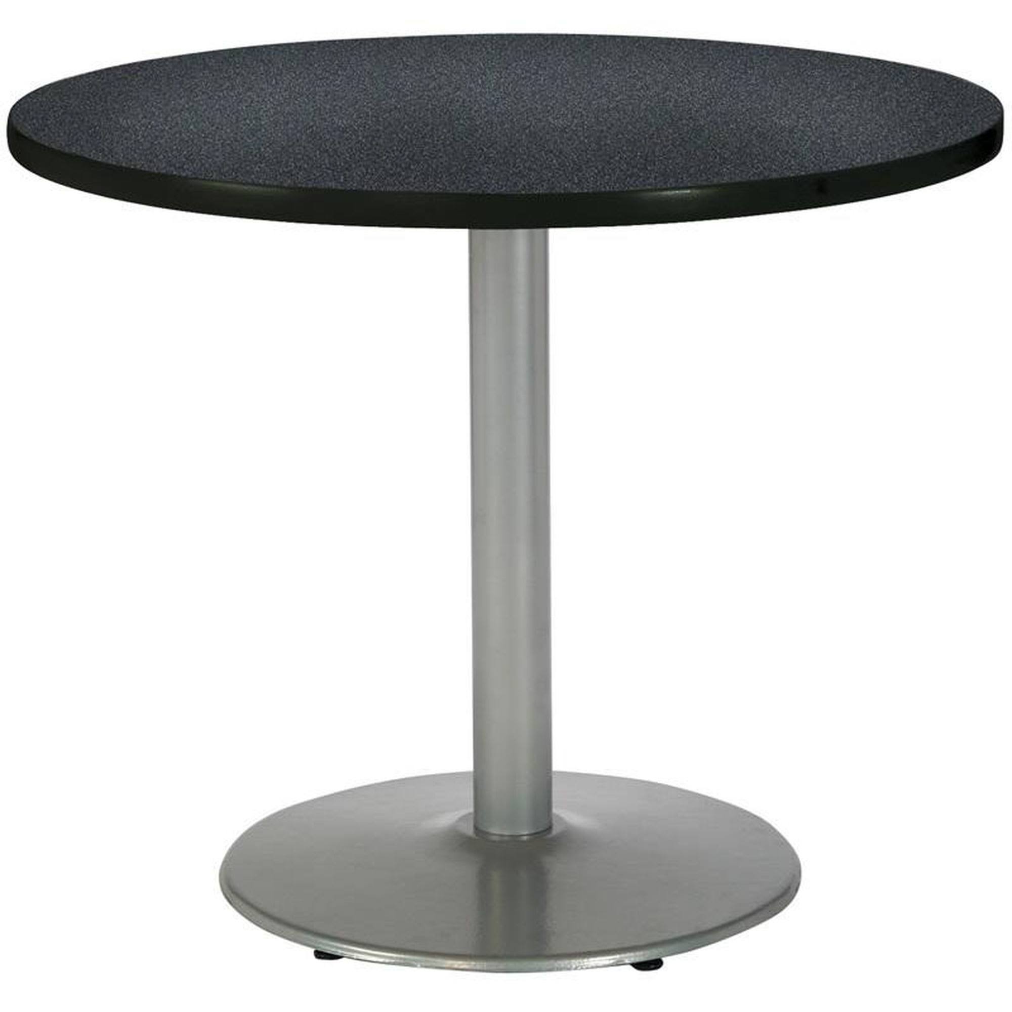 KFI Graphite Nebula 42in Breakroom Table with Round Silver AXRTOJ_BLAA KFI Graphite Nebula 42in Breakroom Table with Round Silver AXRTOJ_BLAA