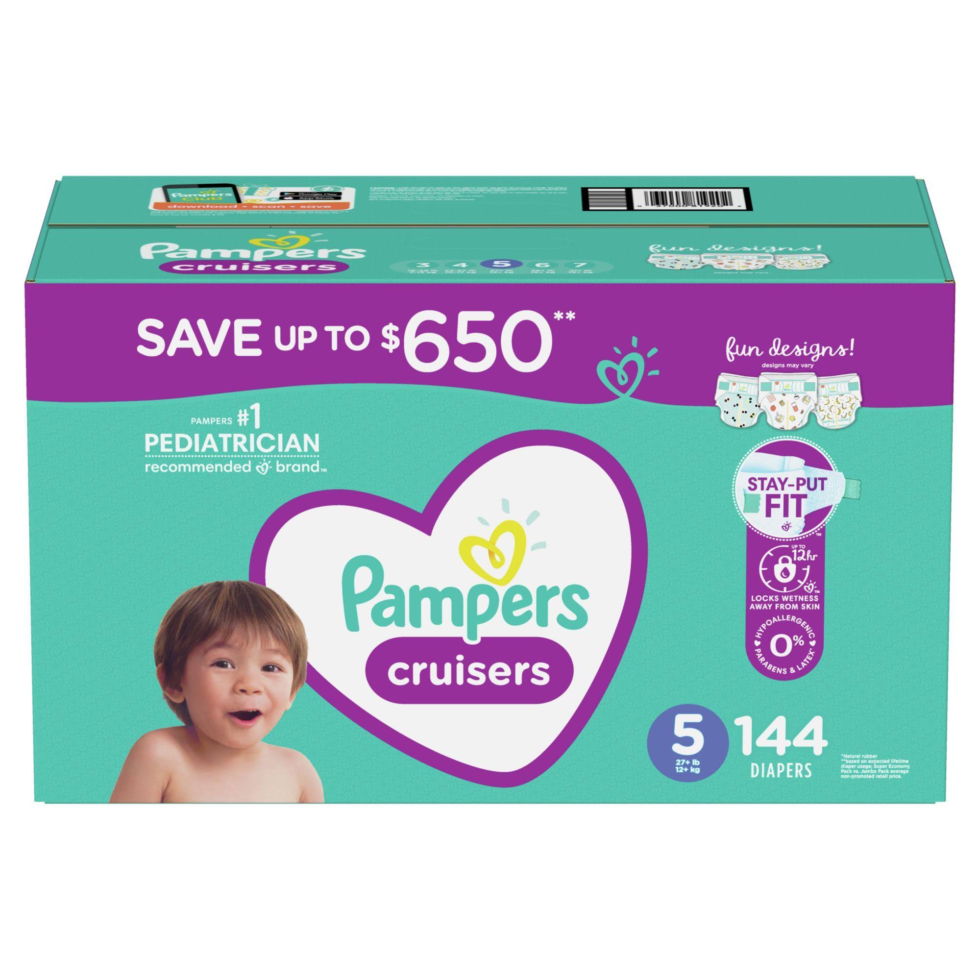 Pampers Cruisers Diapers Size 6 120 Ct. YB1A2C_KO5T