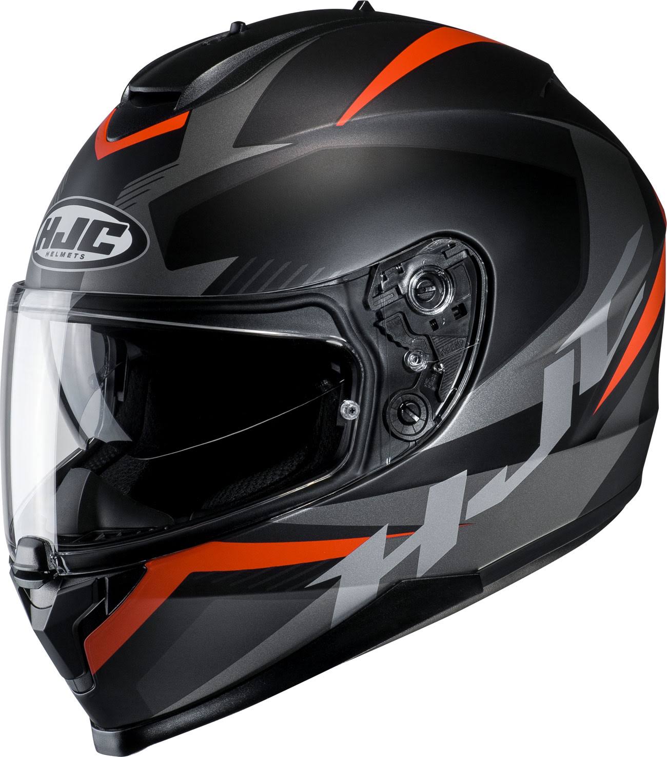 HJC C70 Troky Helmet, black-orange, Size 6FXEXC_EKAF