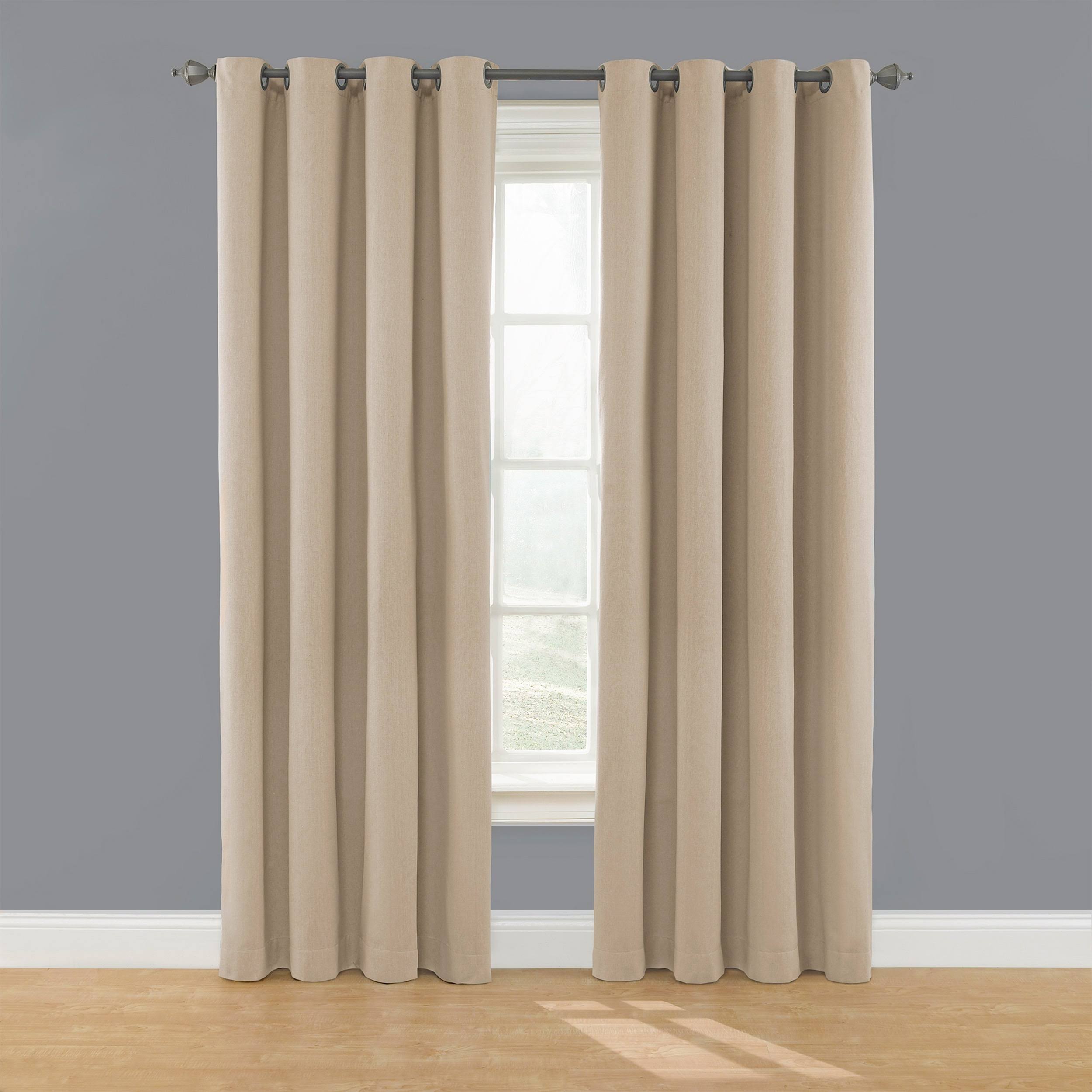 Eclipse Nadya Solid Blackout Window Curtain PANEL, 95-Inch, 49JNWW_FMNN Eclipse Nadya Solid Blackout Window Curtain PANEL, 95-Inch, 49JNWW_FMNN