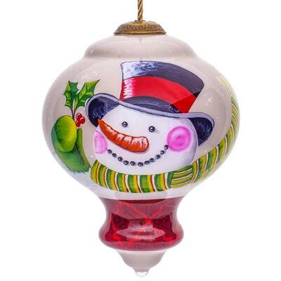 Winter Wonderland Snowman Finial Ornament The Holiday JUAUIA_UO1K Winter Wonderland Snowman Finial Ornament The Holiday JUAUIA_UO1K