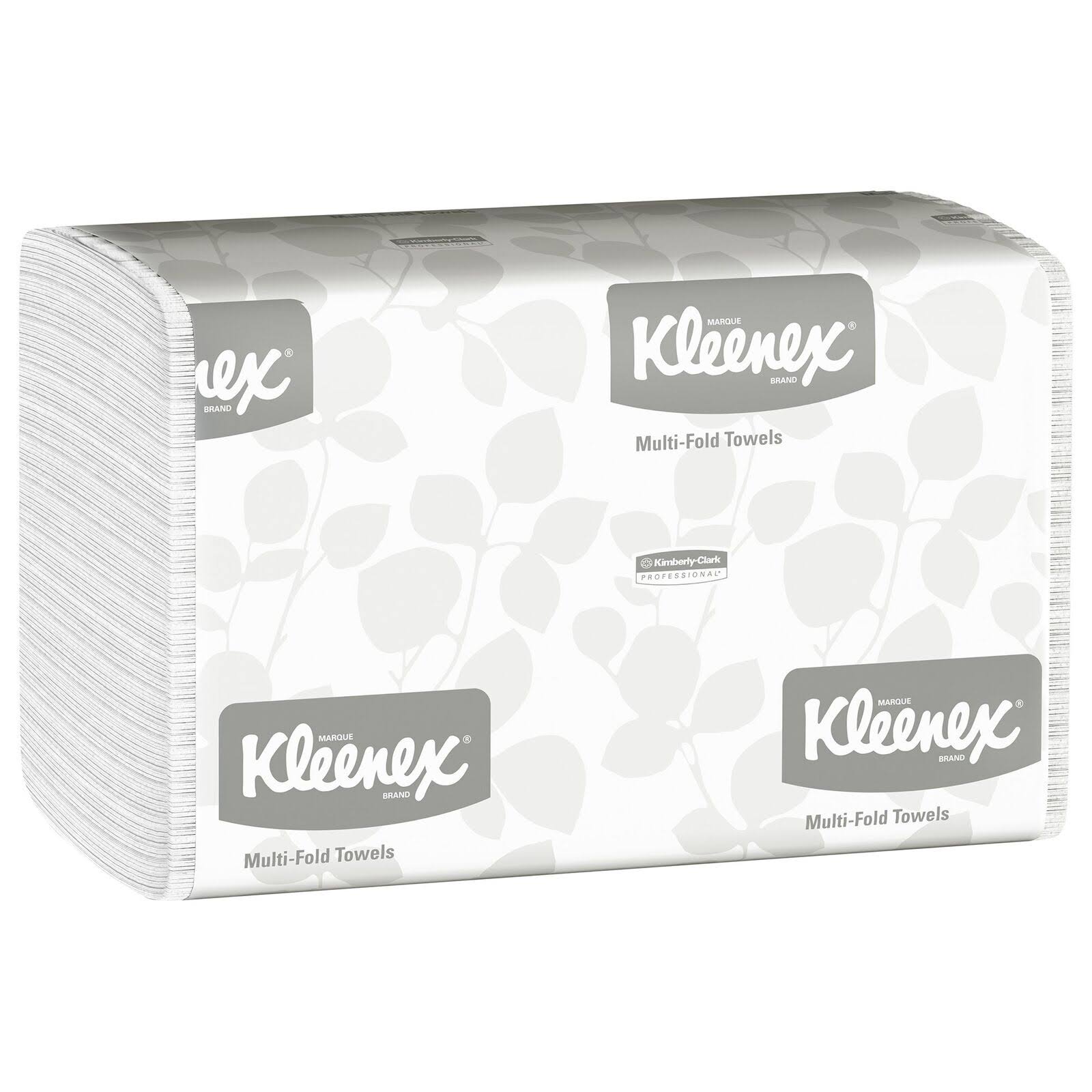 Kleenex Multifold Paper Towels (01890), White, 16 Packs/Case, 150 Tri Fold 5DWAVQ_FCSX