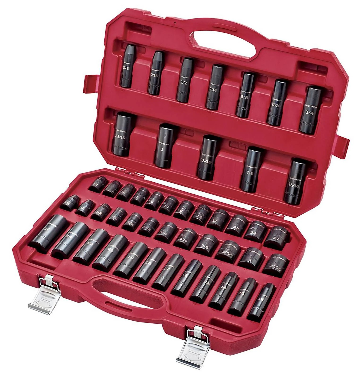 Craftsman 48 pc. Impact Socket KRACVU_C8UQ Craftsman 48 pc. Impact Socket KRACVU_C8UQ