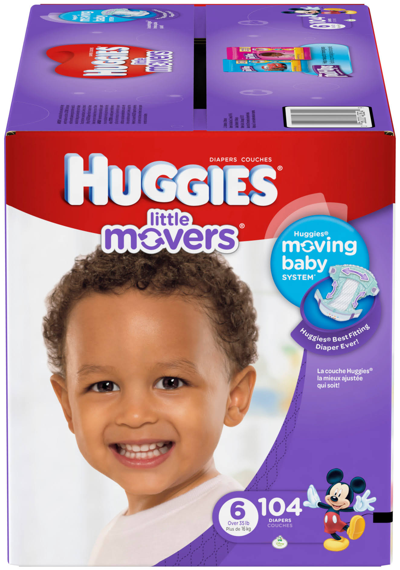 Huggies Little Movers Diapers Size 6 104 BOVHWD_H3SL Huggies Little Movers Diapers Size 6 104 BOVHWD_H3SL