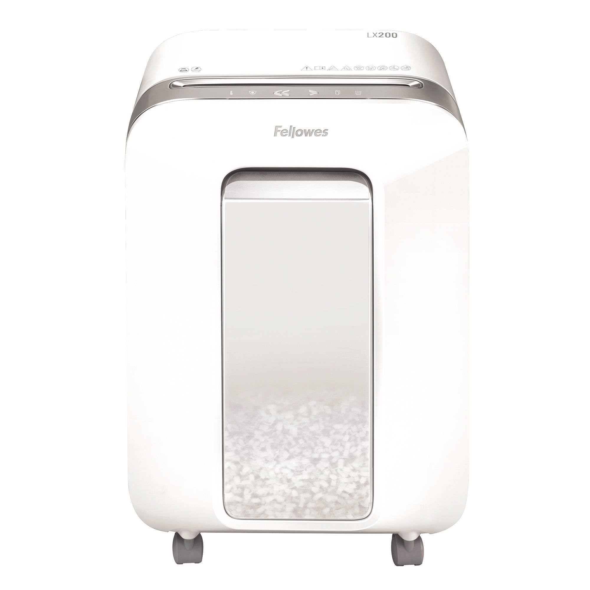 Fellowes Powershred LX200 Micro Cut Shredder (White) JZMPL8_OMZA