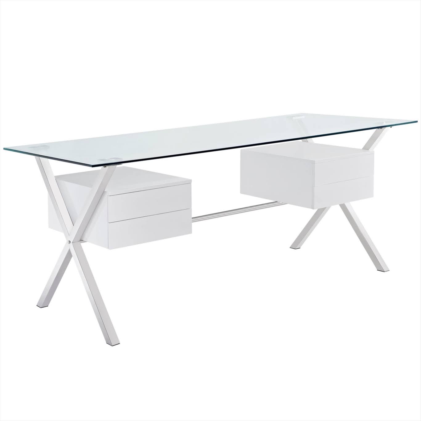 Modway Abeyance Office Desk (White) JTQOVD_TFDN Modway Abeyance Office Desk (White) JTQOVD_TFDN
