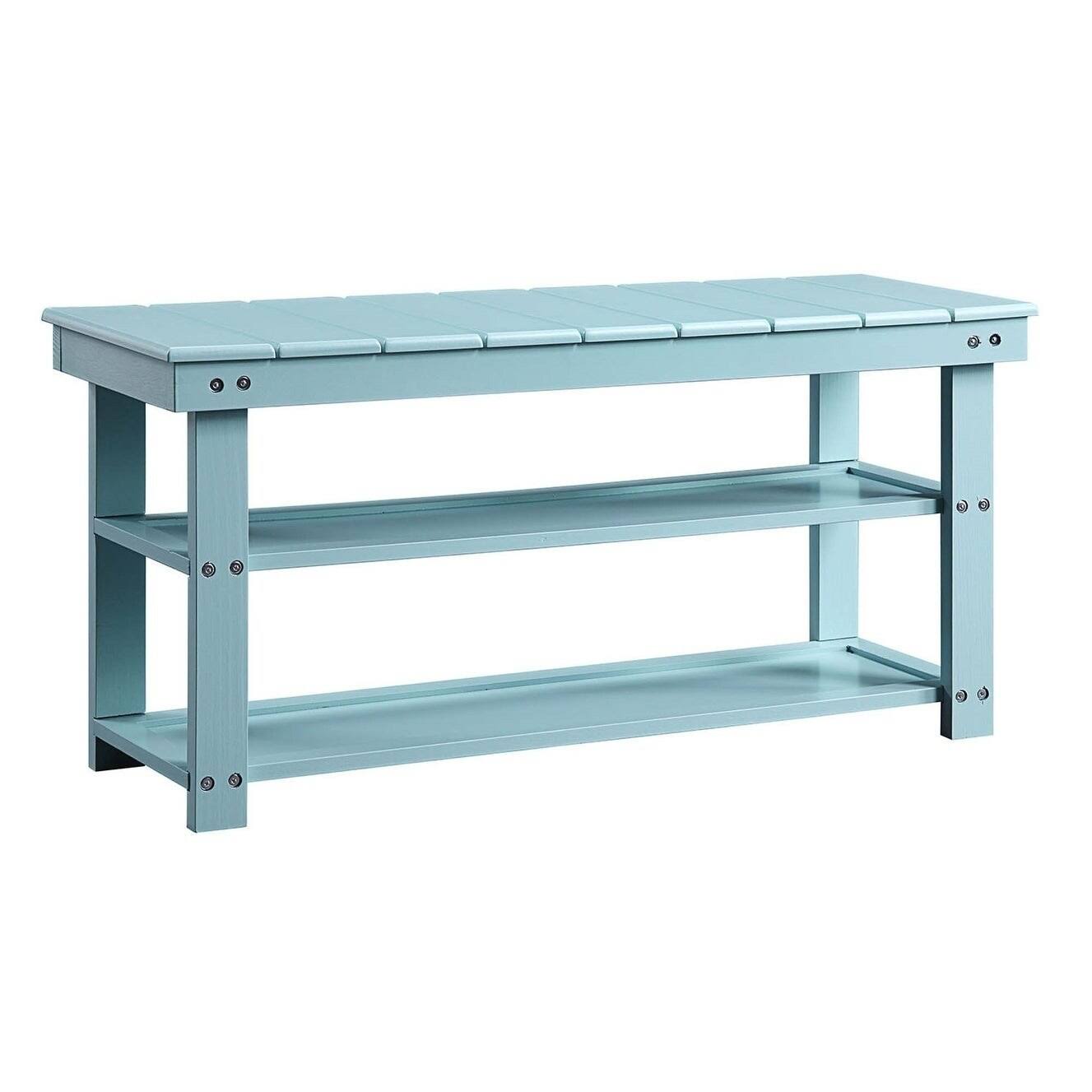 Copper Grove Cranesbill Mudroom Shoe Storage Bench - Sea EPK1DV_L4ZW Copper Grove Cranesbill Mudroom Shoe Storage Bench - Sea EPK1DV_L4ZW