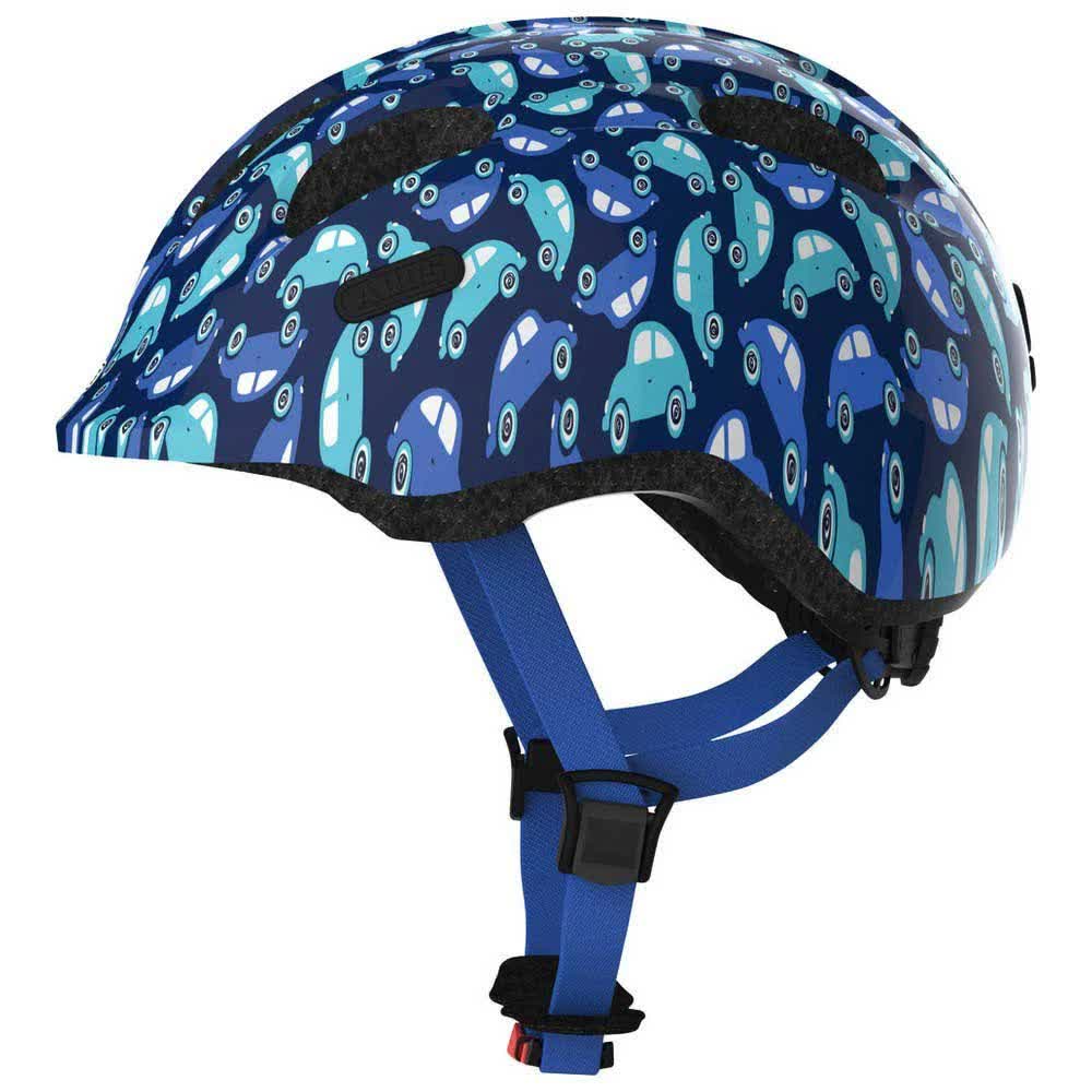 ABUS Smiley 2.0 Children's Bicycle Helmet Blue Car Size ZRUDUP_LCZI ABUS Smiley 2.0 Children's Bicycle Helmet Blue Car Size ZRUDUP_LCZI