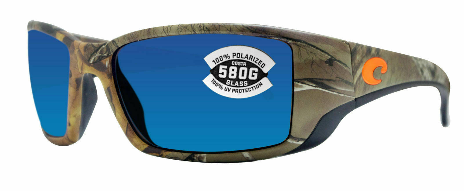 Costa Del Mar Blackfin Realtree XTRA Camo Blue Mirror 580g Glass Polarized 31YXP6_WIDC Costa Del Mar Blackfin Realtree XTRA Camo Blue Mirror 580g Glass Polarized 31YXP6_WIDC