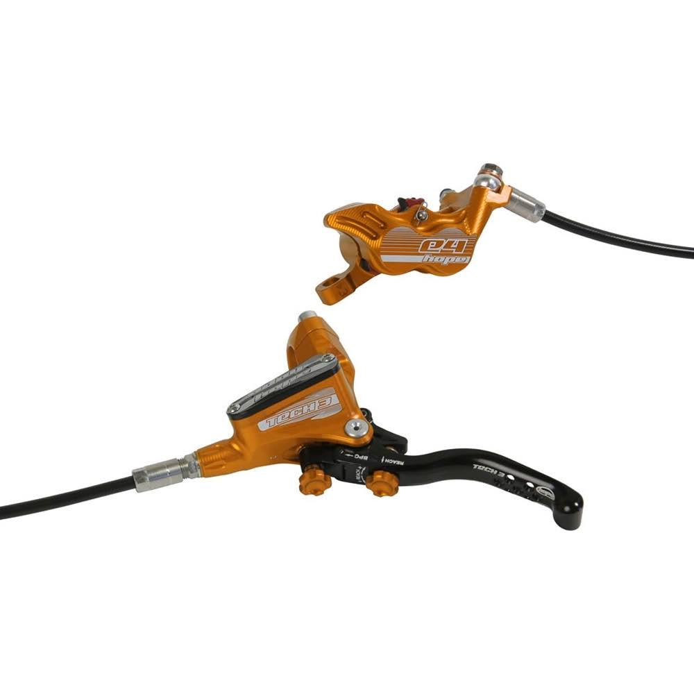 Hope Tech 3 E4 Disc Brake Orange, KMUKPI_WJ9W Hope Tech 3 E4 Disc Brake Orange, KMUKPI_WJ9W