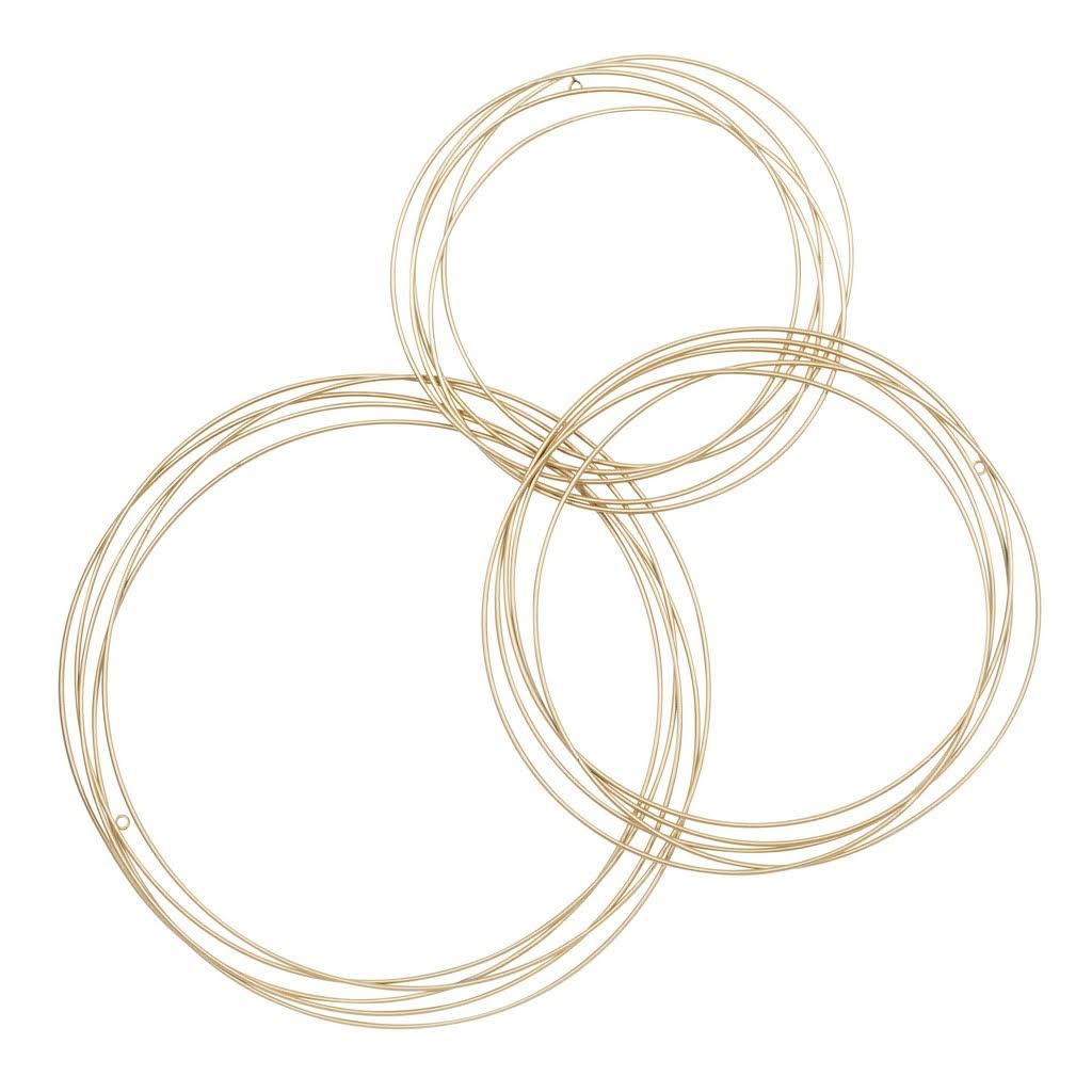 CosmoLiving by Cosmopolitan Gold Metal Contemporary Wall UESNDW_ZJG3 CosmoLiving by Cosmopolitan Gold Metal Contemporary Wall UESNDW_ZJG3