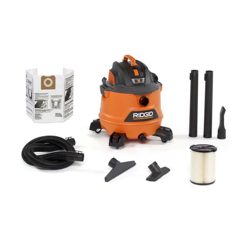 14 Gal Ridgid Shop Vacuum Wet Dry Vacuum 6.0 Peak HP NXT Large Hose 4JUIMQ_03ZF 14 Gal Ridgid Shop Vacuum Wet Dry Vacuum 6.0 Peak HP NXT Large Hose 4JUIMQ_03ZF