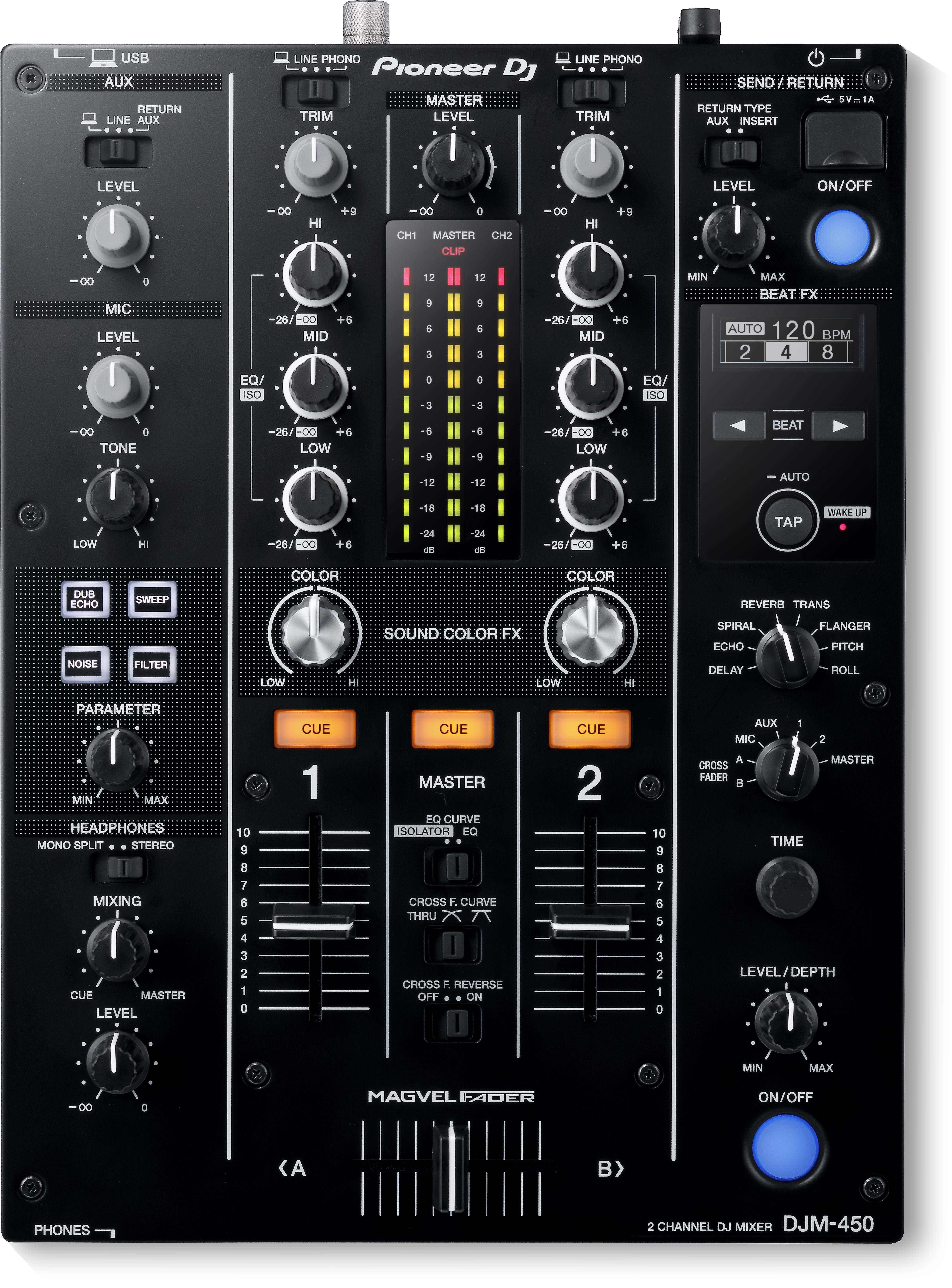 Pioneer DJ - DJM-450 2-Channel 64S22U_QAPX Pioneer DJ - DJM-450 2-Channel 64S22U_QAPX