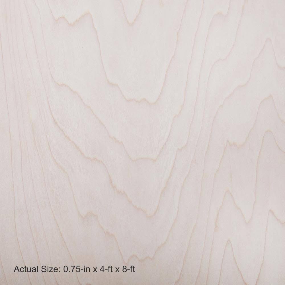 ReliaBilt 3/4-in x 4-ft x 8-ft Maple Sanded Plywood | PLY-06-RQT5CN_DCBG