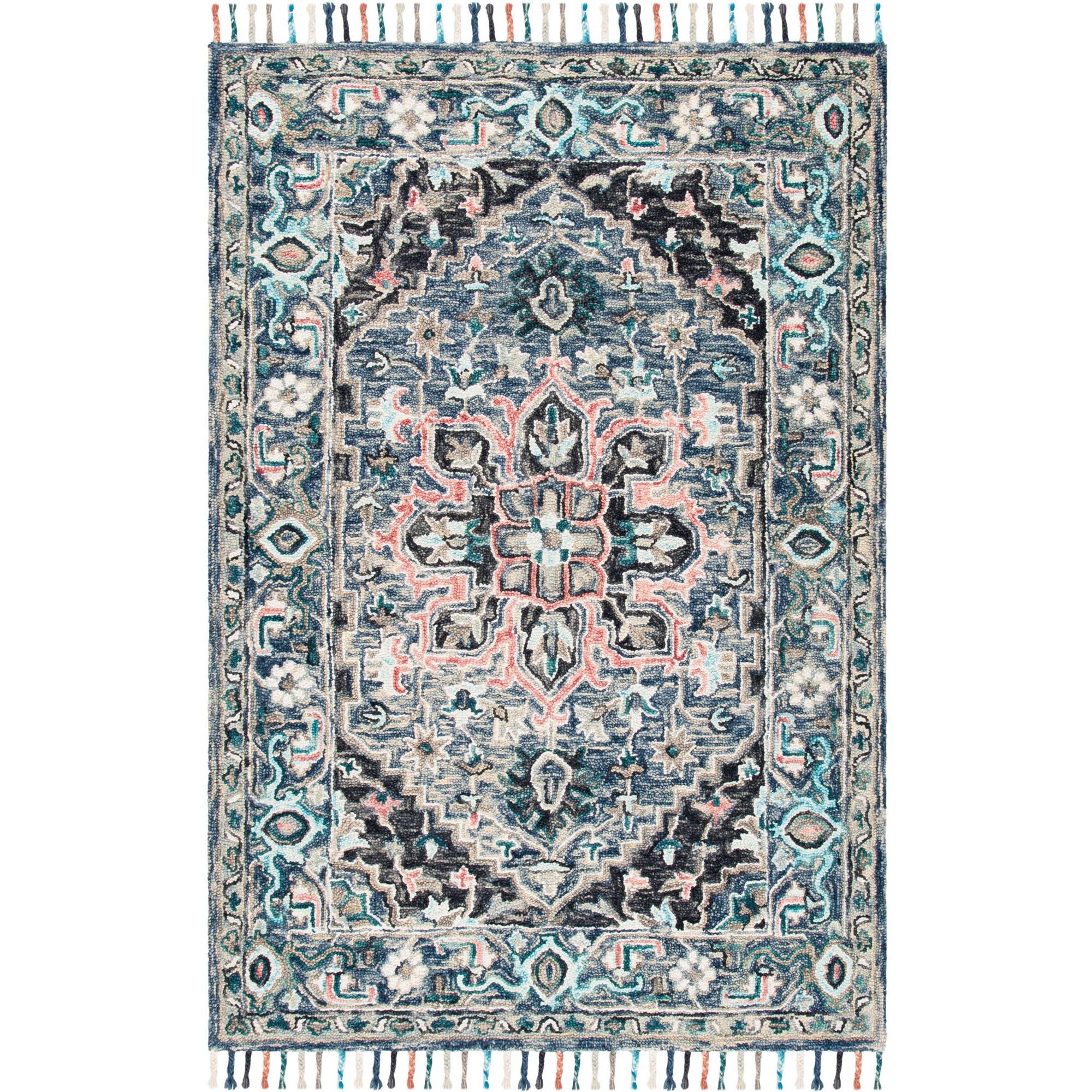Safavieh Aspen Rug Collection APN124U - Pink / Blue - 6' x 9' ITQIDJ_EFNF Safavieh Aspen Rug Collection APN124U - Pink / Blue - 6' x 9' ITQIDJ_EFNF