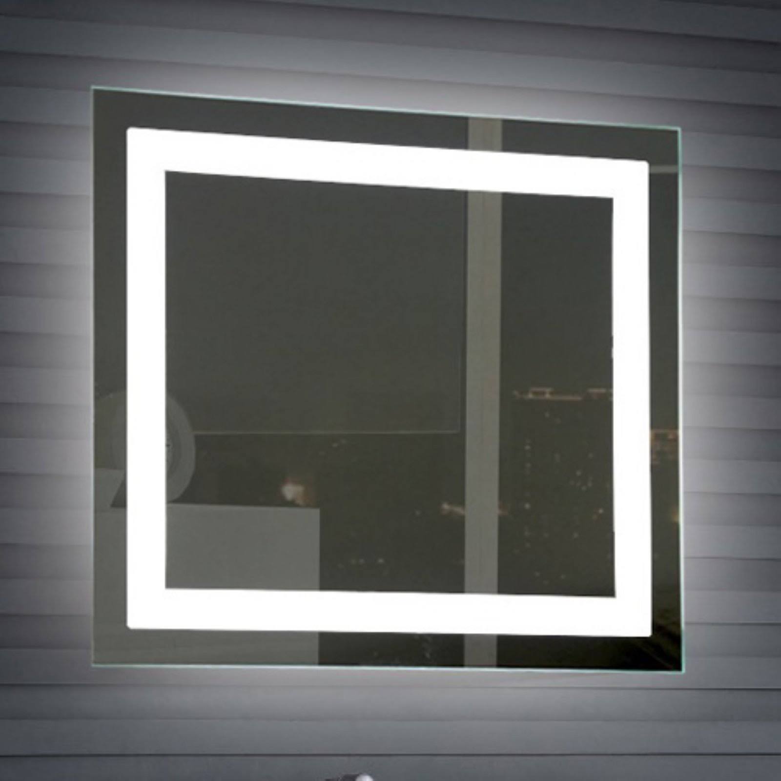 Nameeks ARR01 Glimmer White Illuminated Square Vanity NJPOQW_EUSS Nameeks ARR01 Glimmer White Illuminated Square Vanity NJPOQW_EUSS