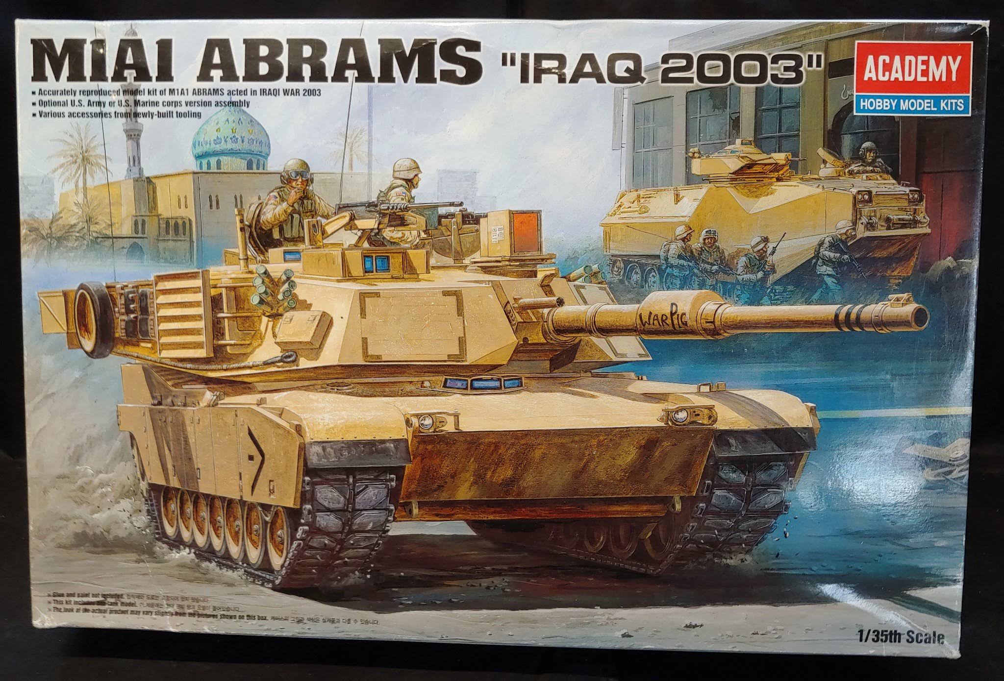 Academy 1/35 M1A1 Abrams Iraq 2003 TTK4MT_YPAM Academy 1/35 M1A1 Abrams Iraq 2003 TTK4MT_YPAM