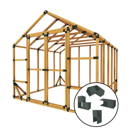 E-Z Frame 10x10SS 10 ft. W x 10 ft. D Custom DIY Storage Shed Kit by E-Z Frames, Size 10_ft._w_x_10_ft.45WXDC_FYTA E-Z Frame 10x10SS 10 ft. W x 10 ft. D Custom DIY Storage Shed Kit by E-Z Frames, Size 10_ft._w_x_10_ft.45WXDC_FYTA