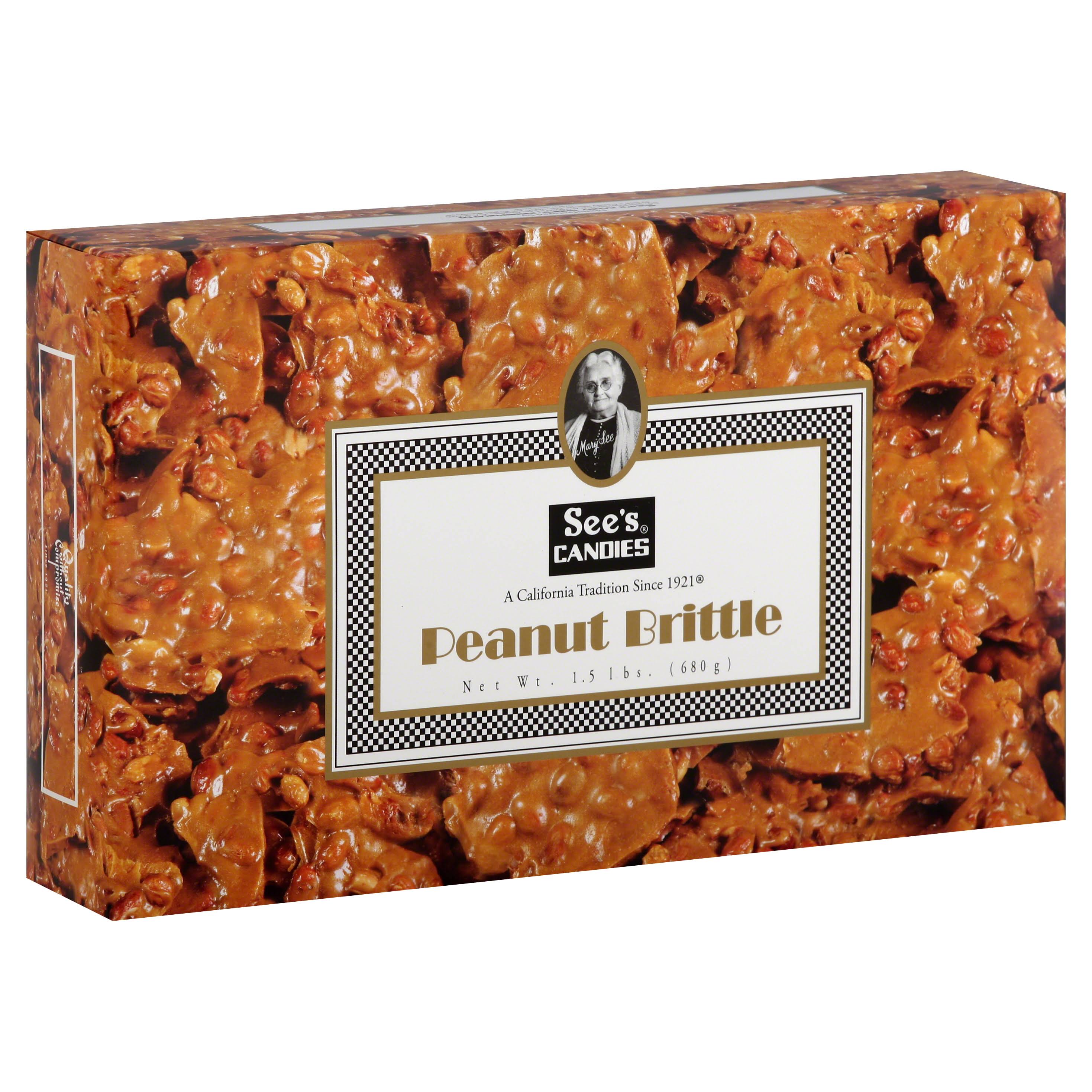 Sees Peanut Brittle - 1.5 DKHXYW_9TIT Sees Peanut Brittle - 1.5 DKHXYW_9TIT