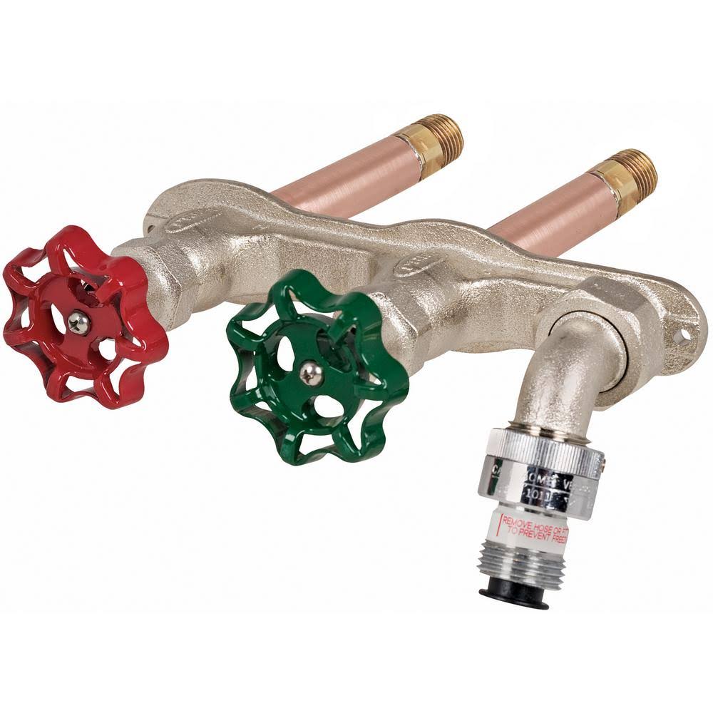 Prier C-108D08 8-Inch Hot and Cold Mixing Hydrant with 1/2-Inch MPT and 1/2-Inch SE8YWX_I06S Prier C-108D08 8-Inch Hot and Cold Mixing Hydrant with 1/2-Inch MPT and 1/2-Inch SE8YWX_I06S