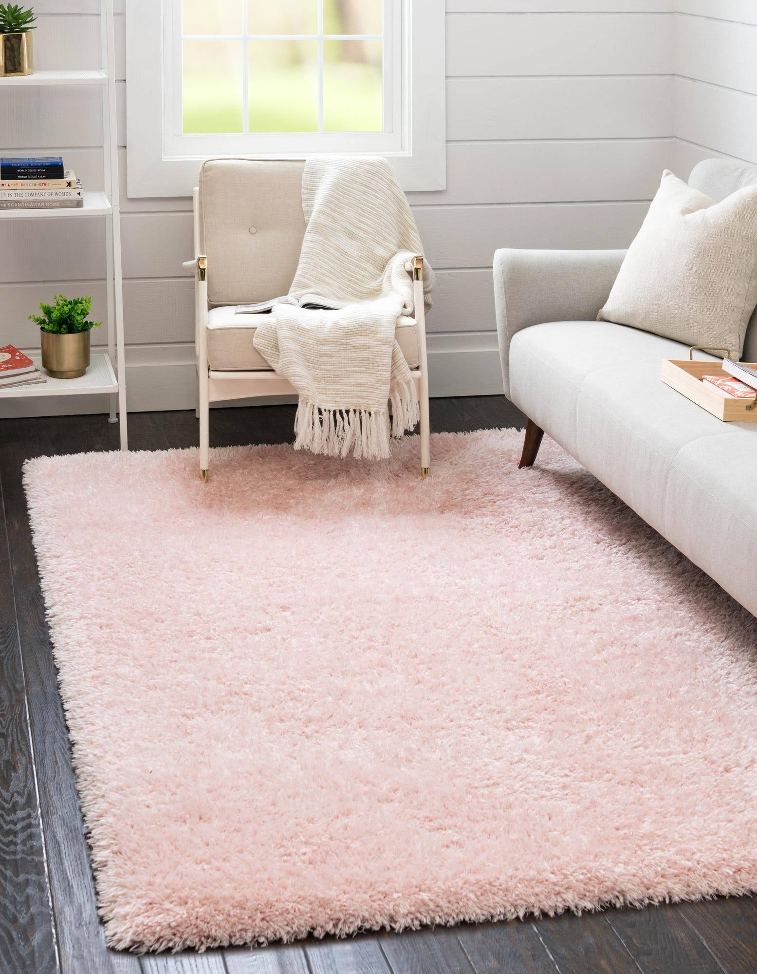 Infinity Shag 7x10 Pink Lace Area QZWIQI_SAYV