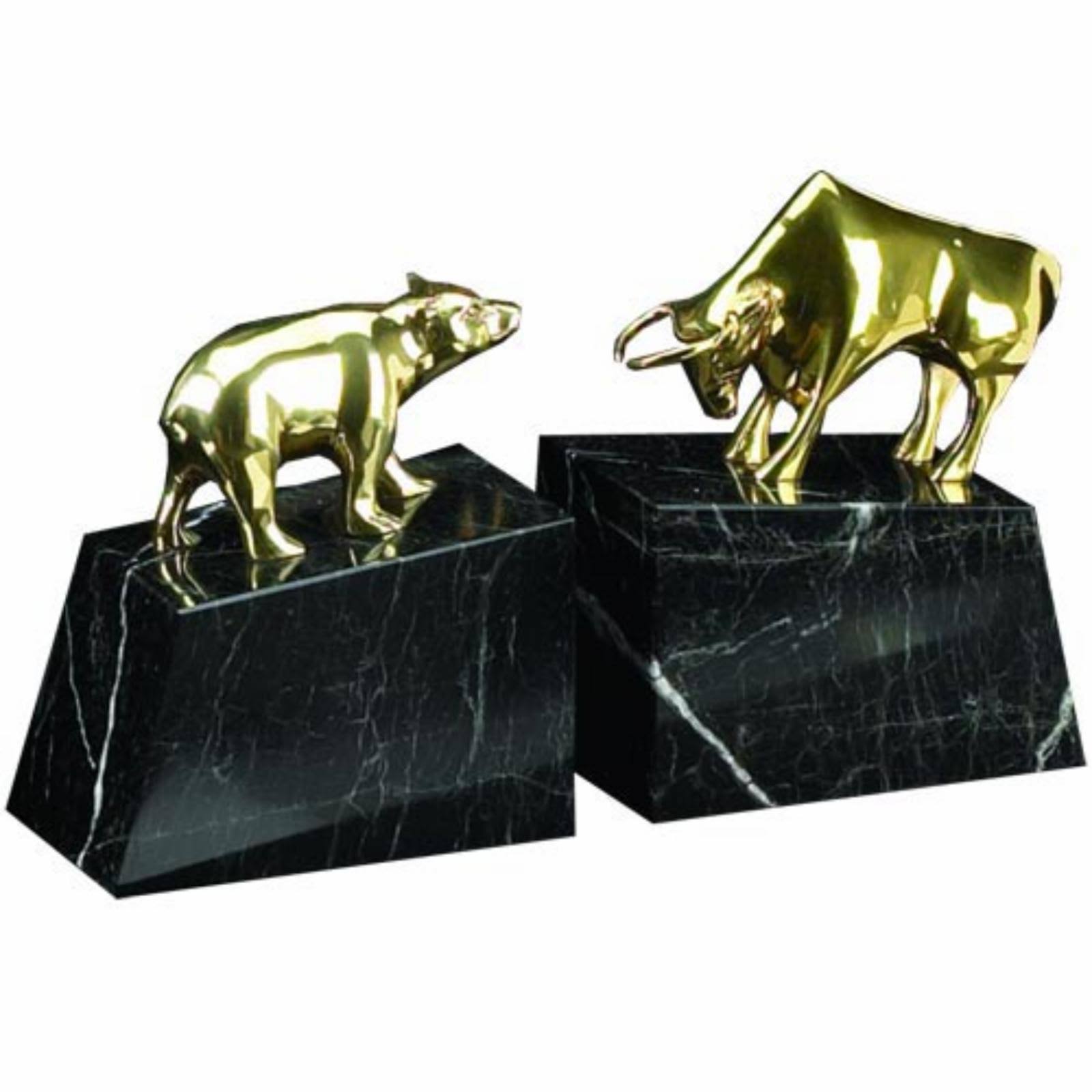Bey Berk Stock Market Brass Bull Bear LSWJ3T_K38R Bey Berk Stock Market Brass Bull Bear LSWJ3T_K38R