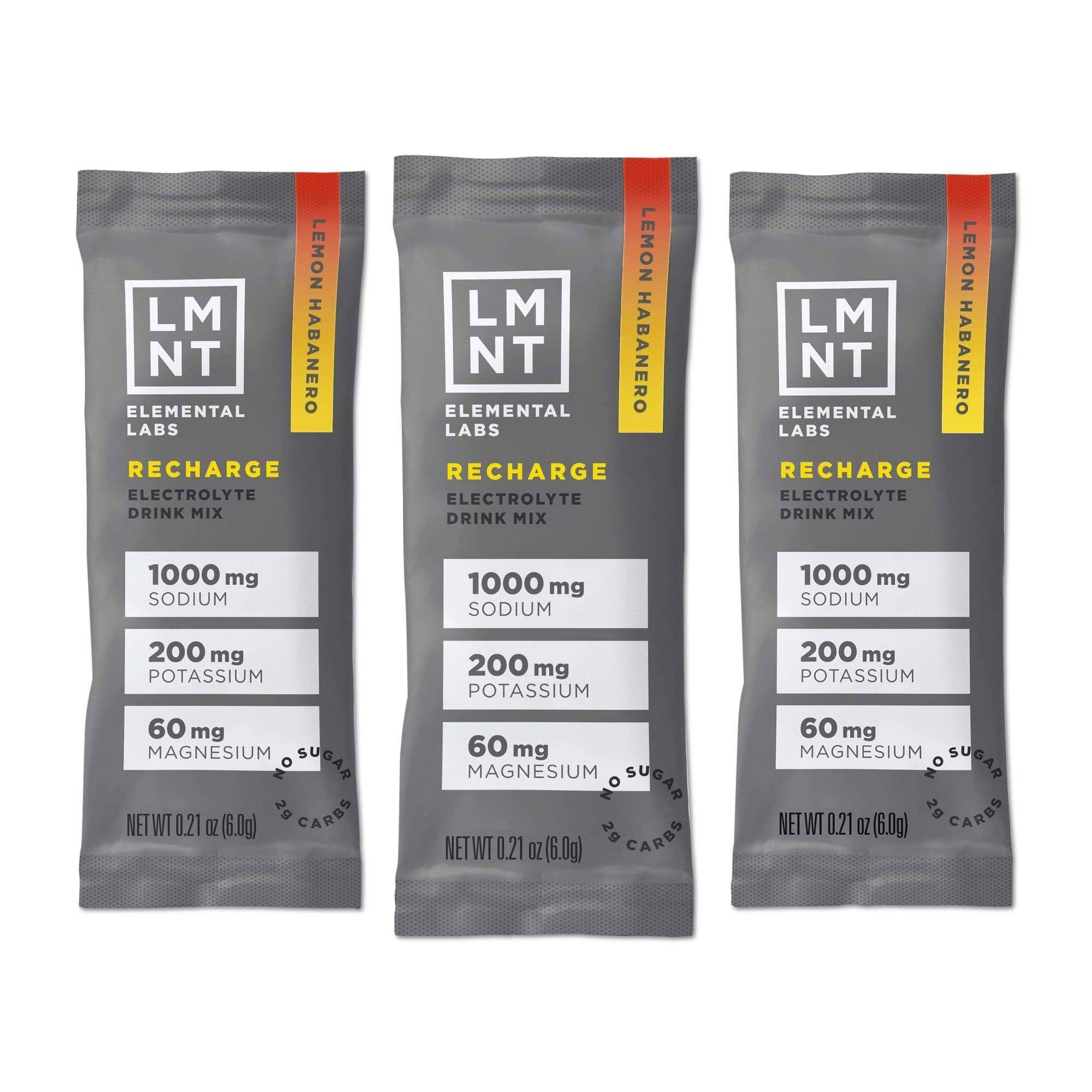 Elemental Labs Lmnt Electrolyte Drink Mix, Lemon Habanero 30 XR0ONA_8EPZ