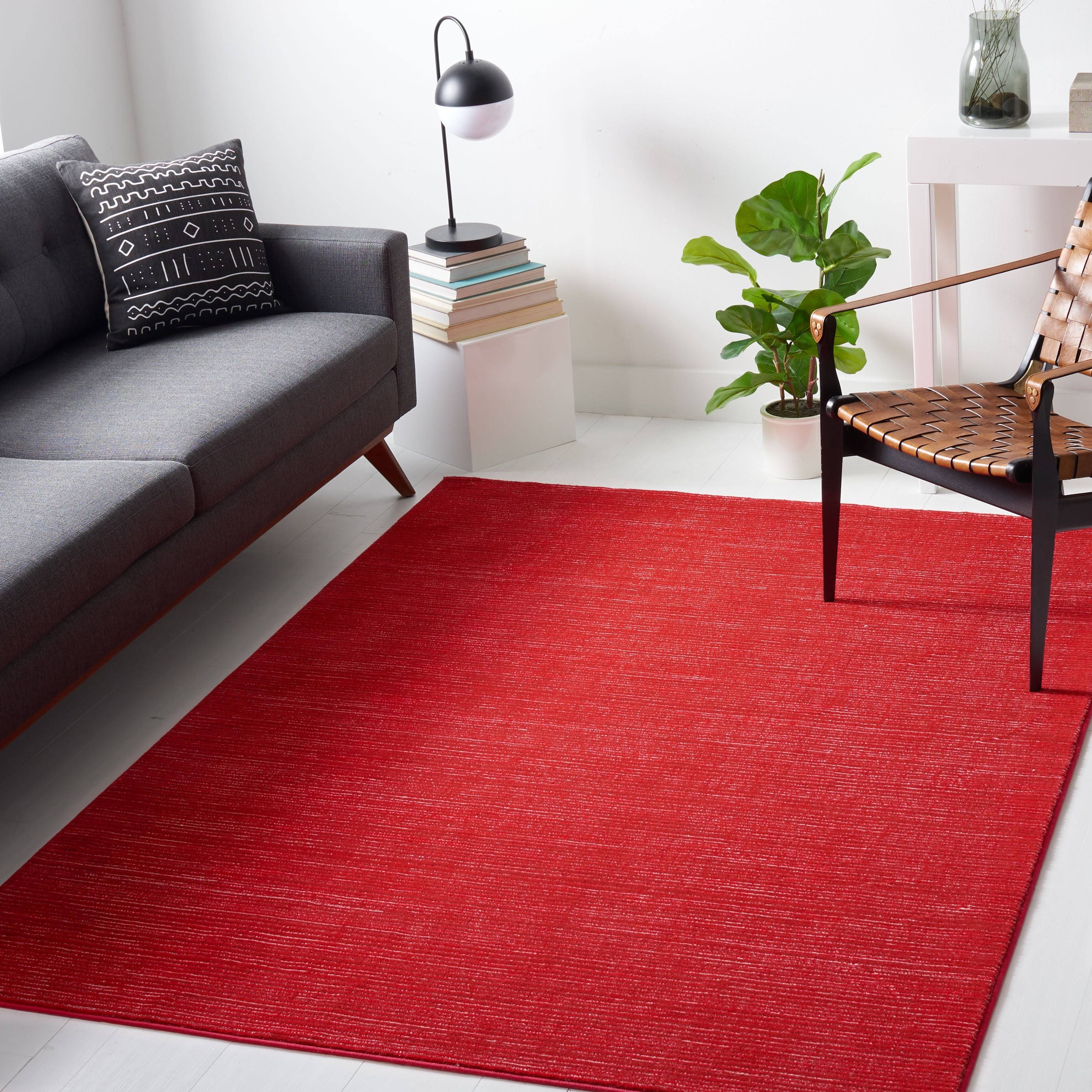 6' x 9' Rectangular Area Rug | Red | LC2EOG_UREE 6' x 9' Rectangular Area Rug | Red | LC2EOG_UREE