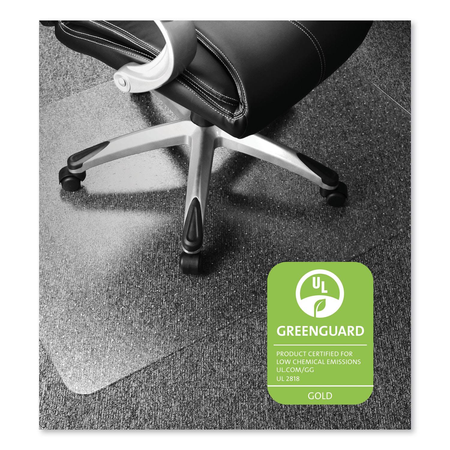 Floortex ER1115223ER Cleartex Ultimat Polycarbonate Chair Mat for Low/Medium Pile Carpet, 48 x 60, FGPZPH_PX6F Floortex ER1115223ER Cleartex Ultimat Polycarbonate Chair Mat for Low/Medium Pile Carpet, 48 x 60, FGPZPH_PX6F