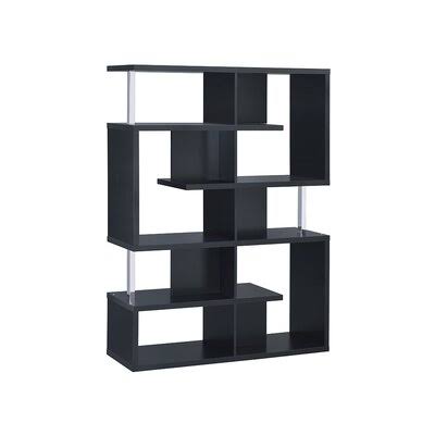 Ellman Geometric Bookcase Orren Ellis Color: Z4SZYJ_WMKV Ellman Geometric Bookcase Orren Ellis Color: Z4SZYJ_WMKV