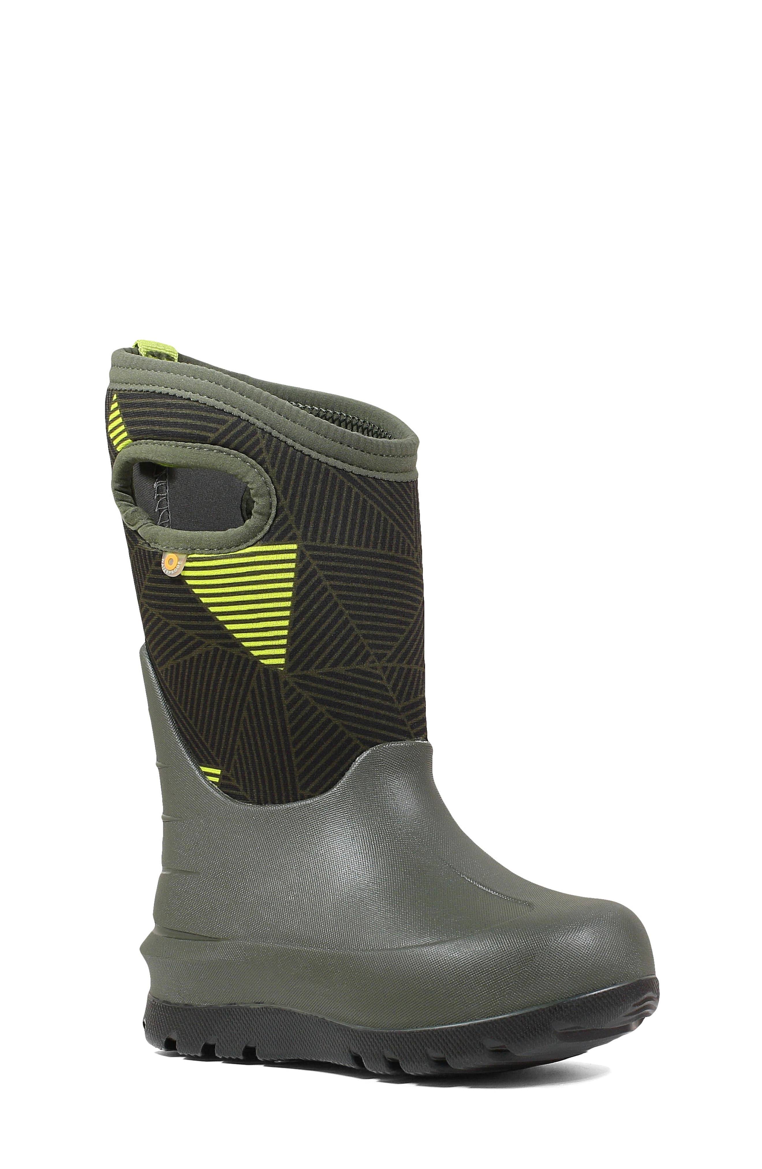 Bogs Kids' Neo-Classic Big Geo Boot - 10 - Green FPBZSW_FQBW Bogs Kids' Neo-Classic Big Geo Boot - 10 - Green FPBZSW_FQBW