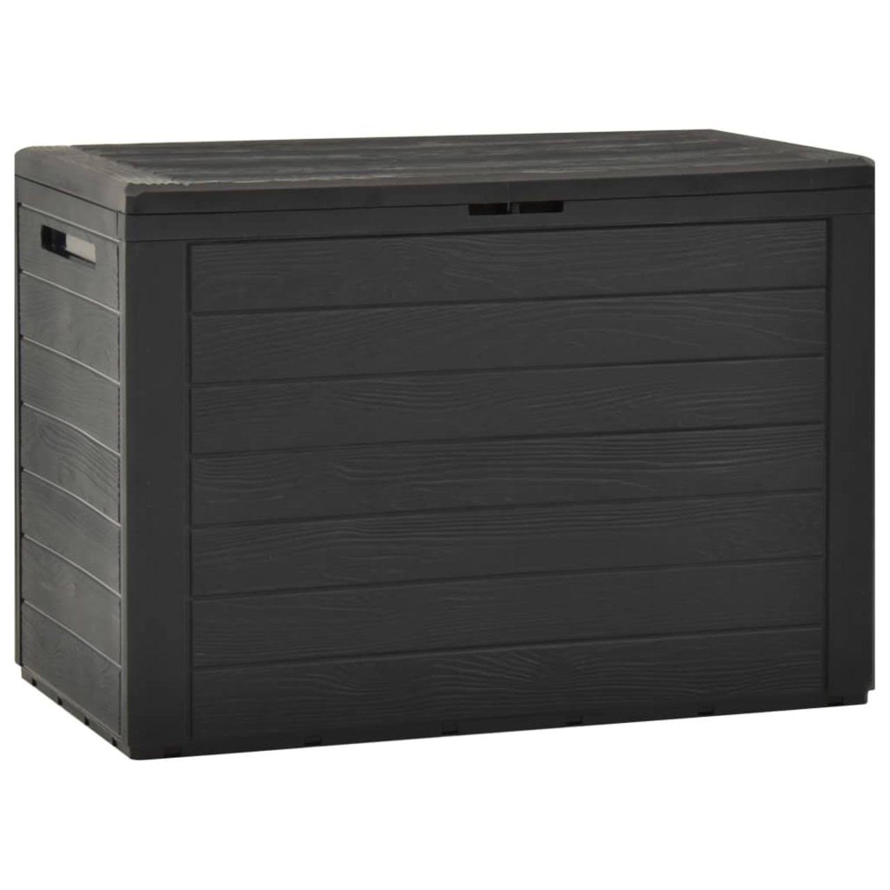 vidaXL Garden Storage Box Anthracite 38.QFWQ5J_YPIZ vidaXL Garden Storage Box Anthracite 38.QFWQ5J_YPIZ